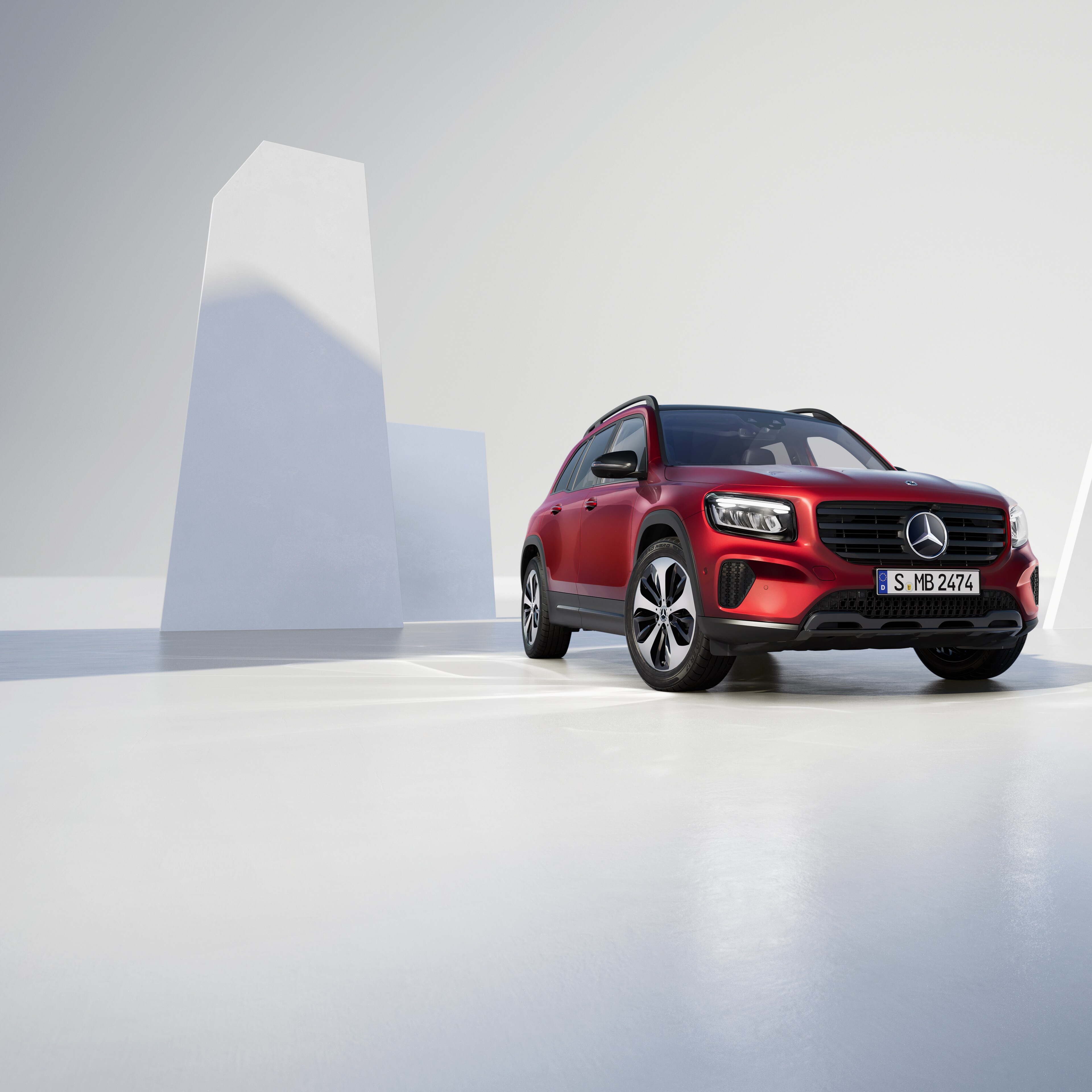 Leasing y financiamiento de GLB de Mercedes-Benz.