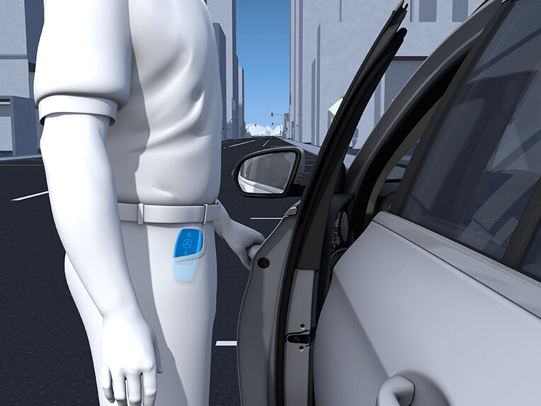 KEYLESS-GO en Clase A Hatchback.
