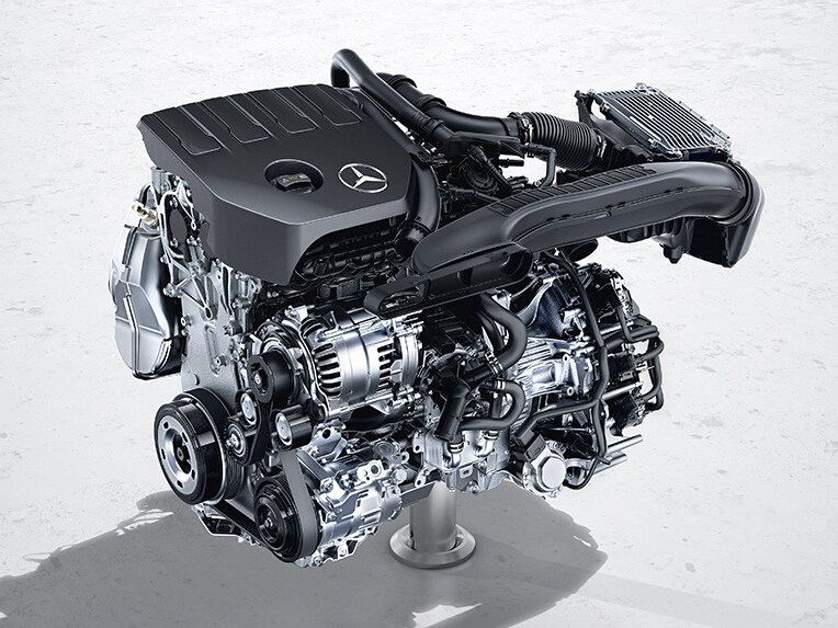 El alternador arrancador integrado (ISG) del Clase A Hatchback de Mercedes-Benz.