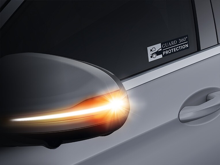 La protección del vehículo GUARD 360° en Clase A Hatchback de Mercedes-Benz.
