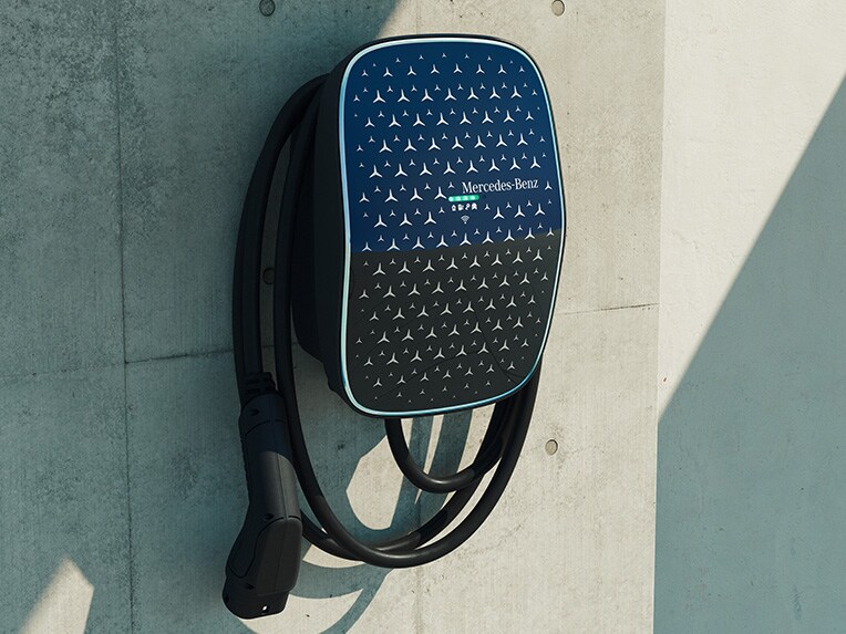 La Mercedes-Benz Wallbox.