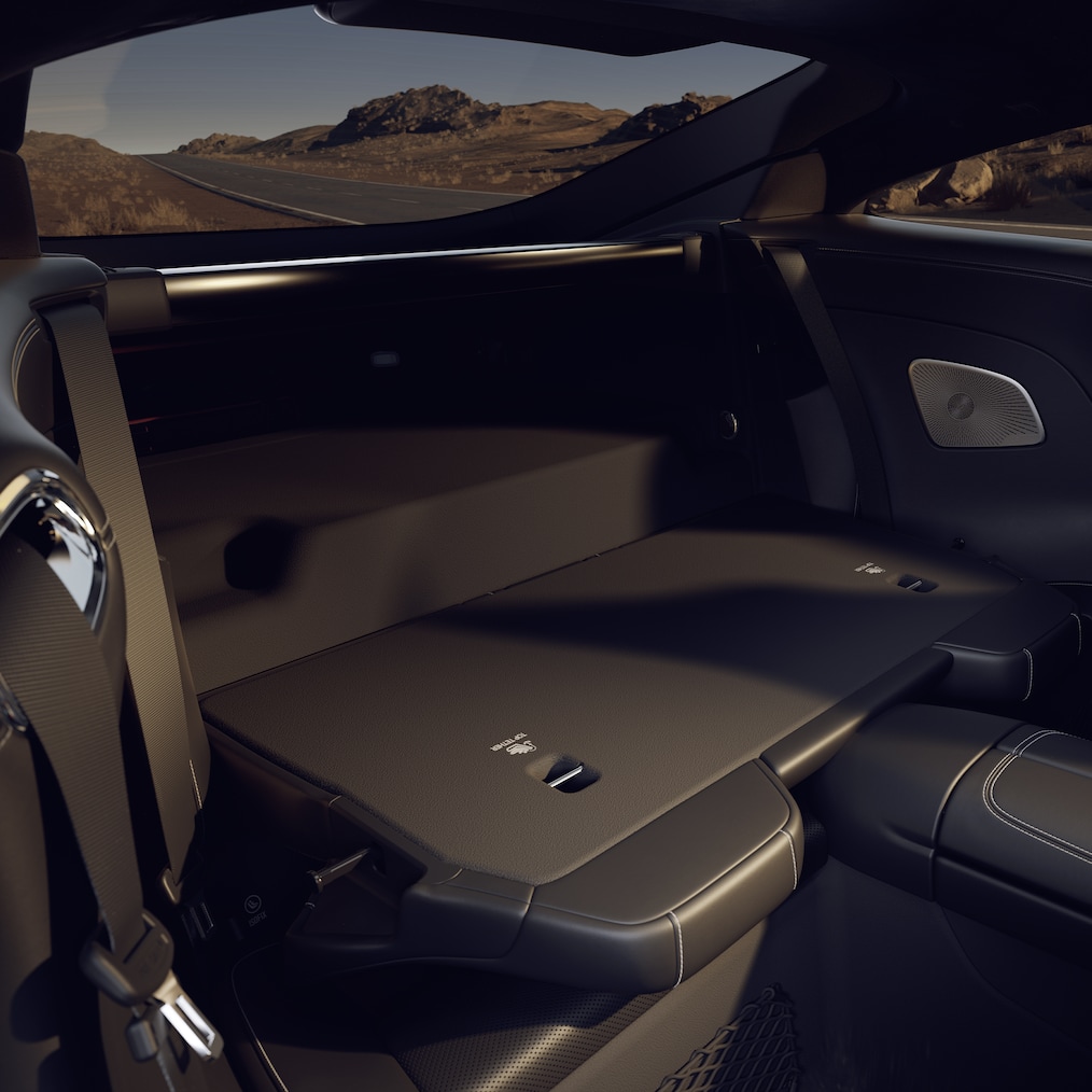 Configuraciones interiores de los asientos del GT Coupé.