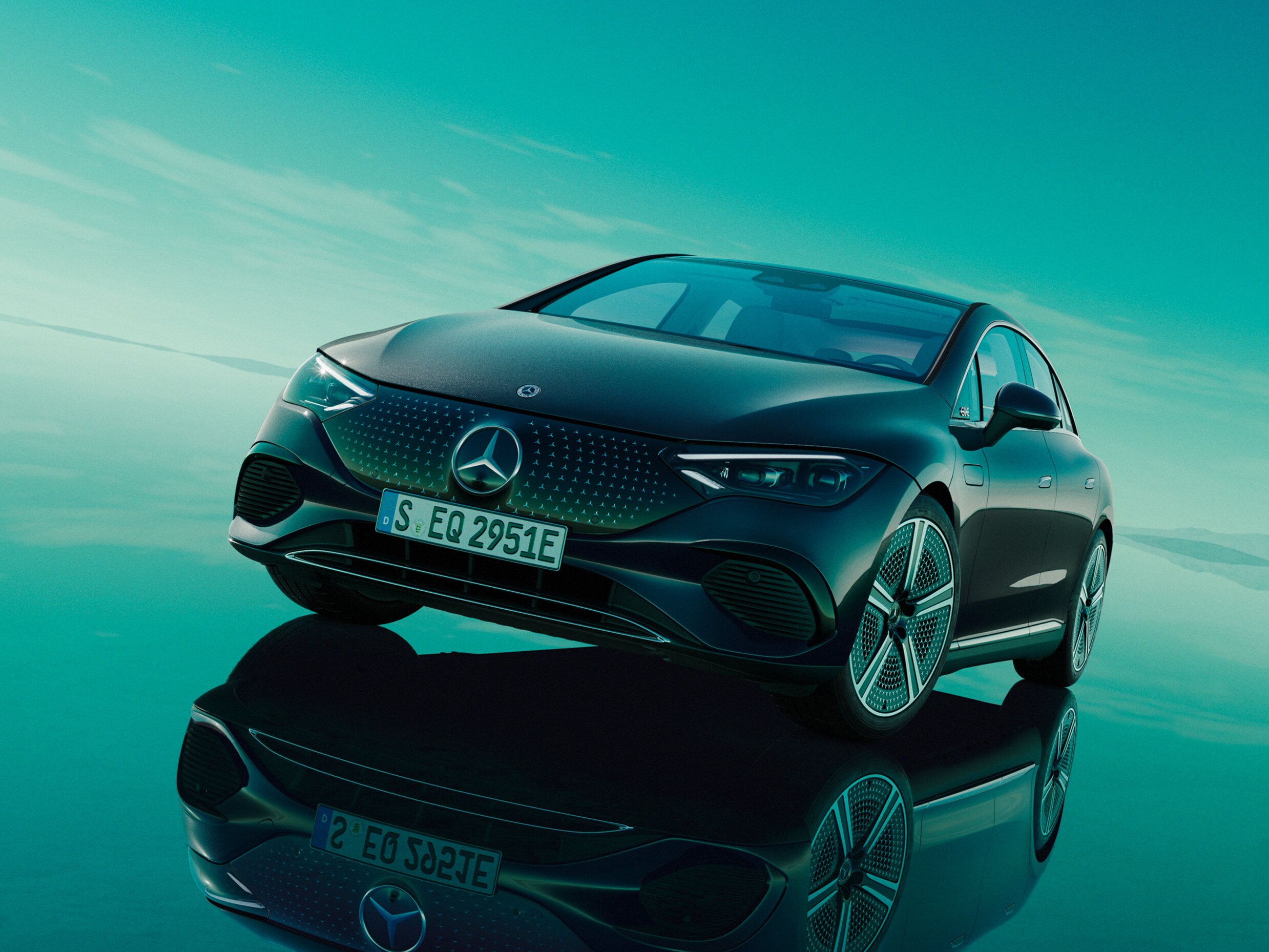 El EQE Sedán de Mercedes-Benz.