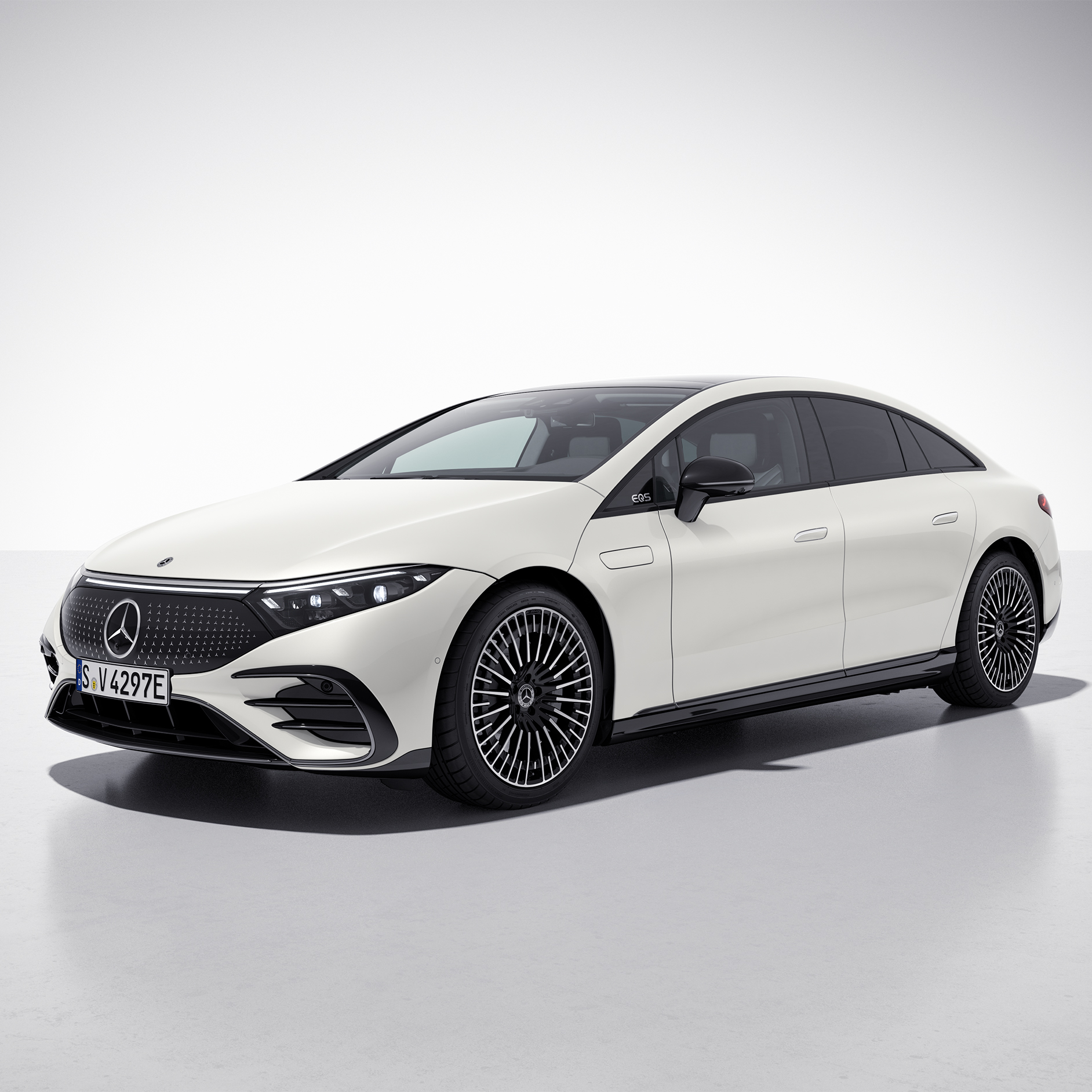 Paquete Night | EQS Sedán | Mercedes-Benz El paquete Night del EQS Sedán de Mercedes-Benz.