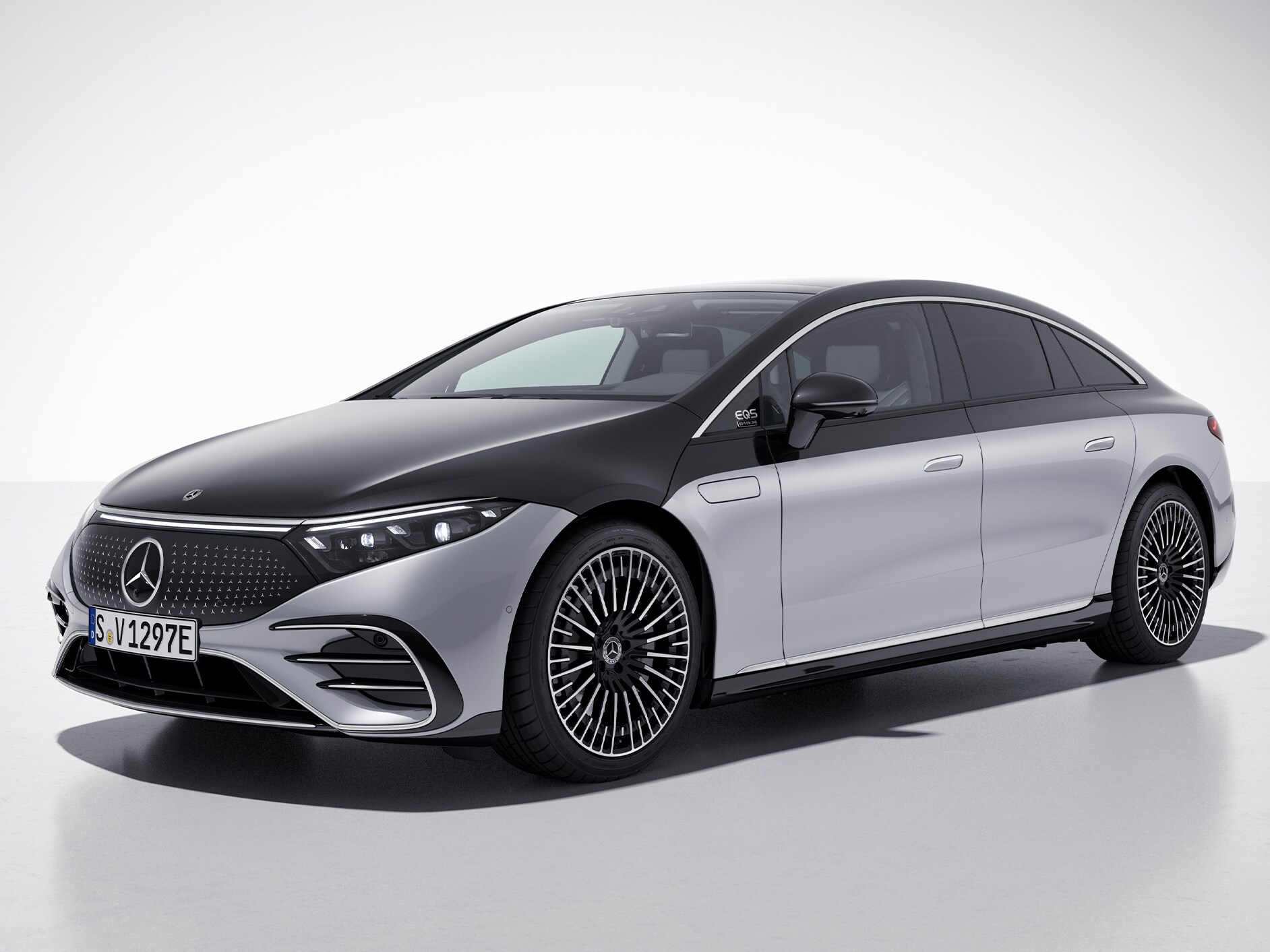 El concepto cromático de la Edition 1 del EQS Sedán de Mercedes-Benz.