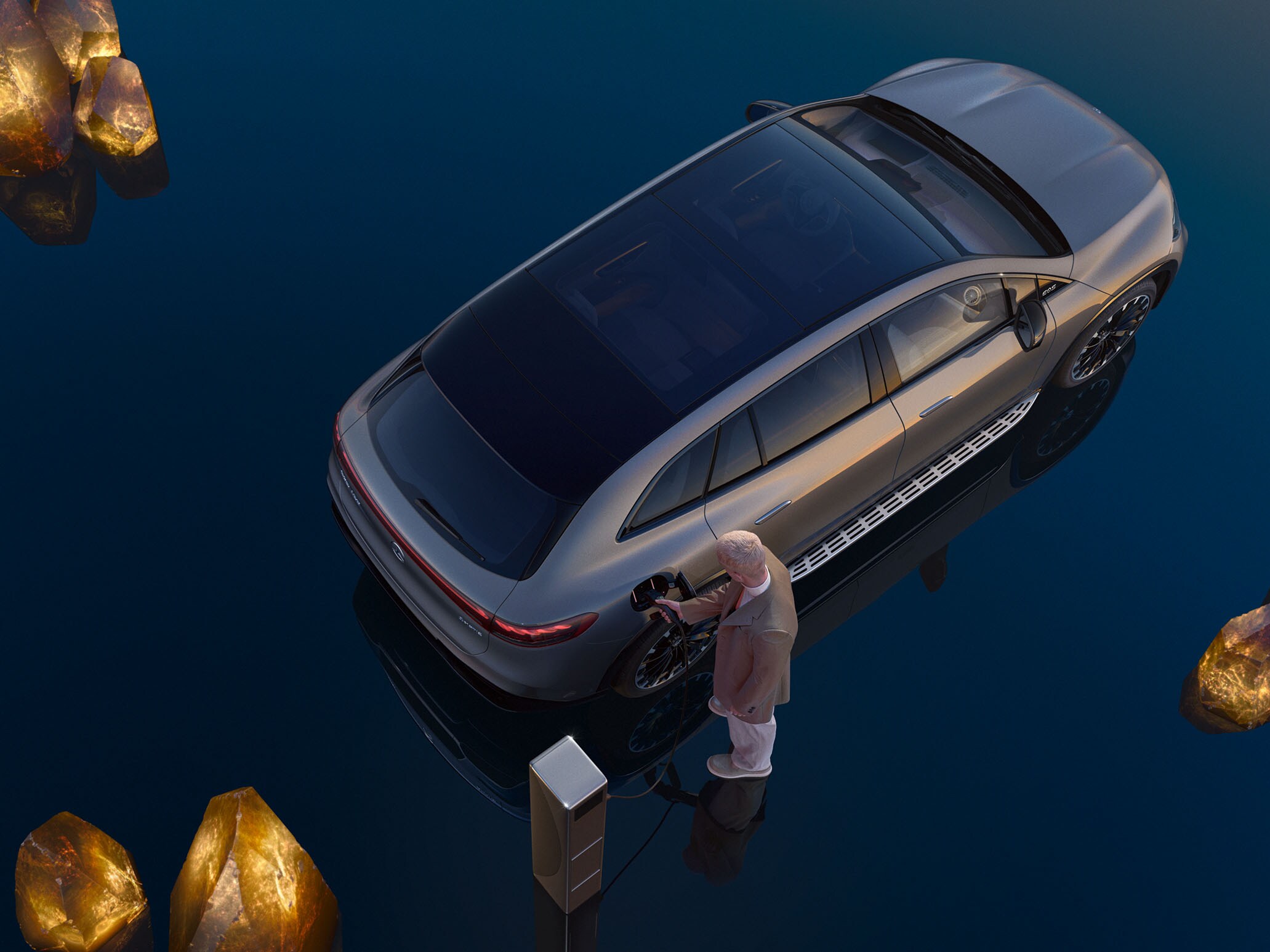 Red de Carga Eléctrica | EQE Sedán