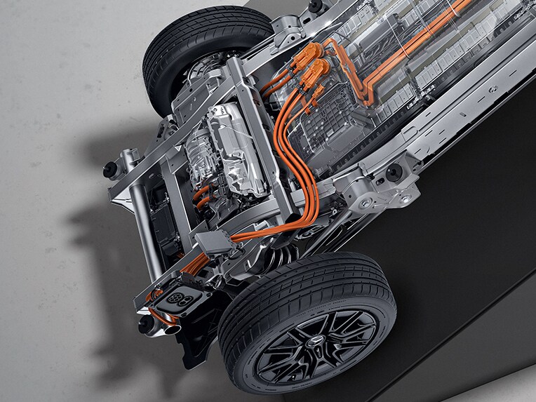 Preacondicionamiento de la batería en la Clase G totalmente eléctrica de Mercedes-Benz.