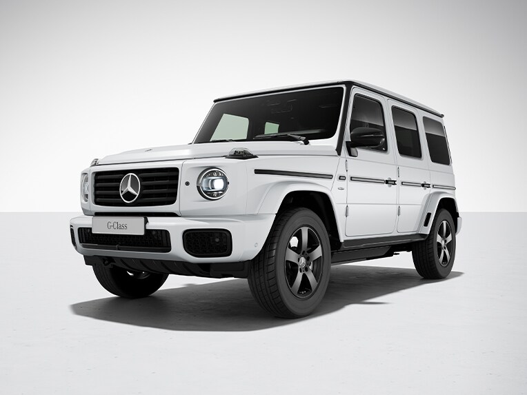 La Clase G totalmente eléctrica de Mercedes-Benz con el paquete Night.