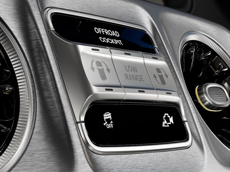 G-STEERING de la Clase G totalmente eléctrica de Mercedes-Benz.