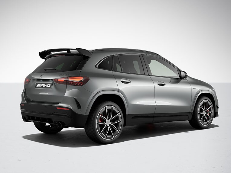 El paquete aerodinámico AMG Mercedes-AMG GLA.