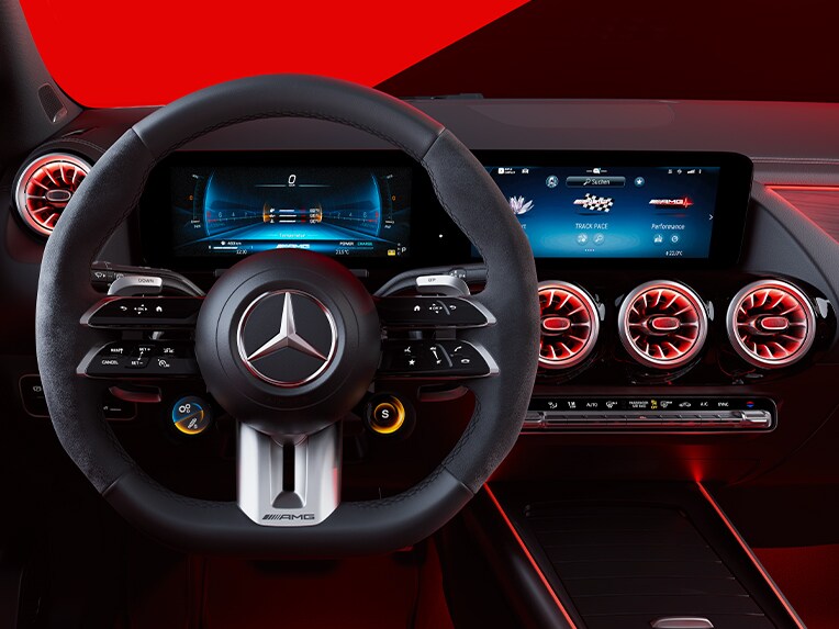 El AMG TRACK PACE de Mercedes-AMG GLA.