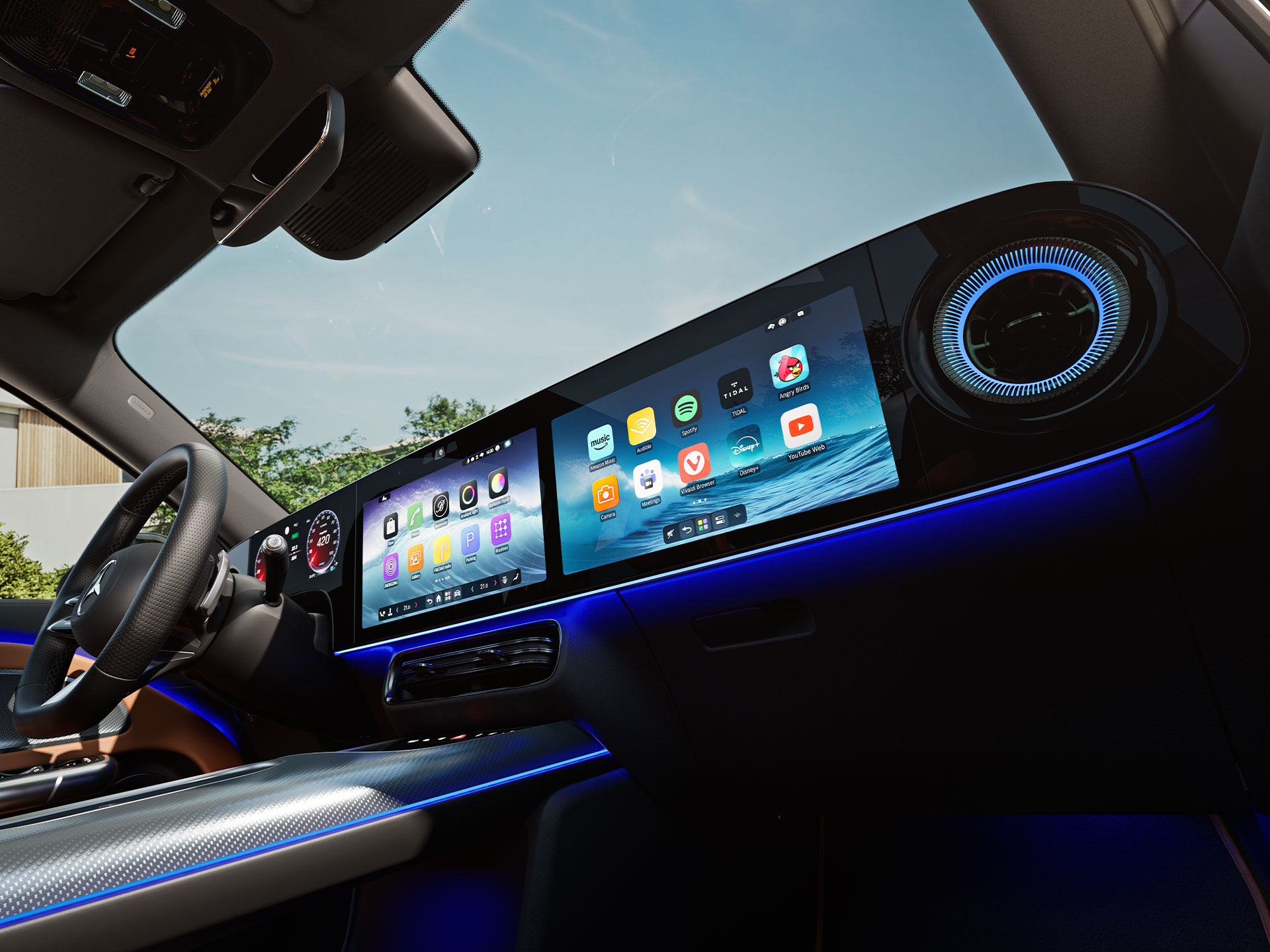 Funciones remotas de la totalmente nueva GLB eléctrica de Mercedes-Benz Las funciones remotas de la totalmente nueva GLB eléctrica.