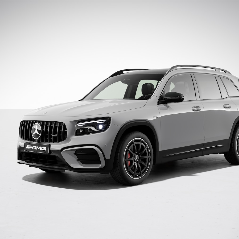 El Mercedes-AMG GLB con paquete de diseño AMG Plus.