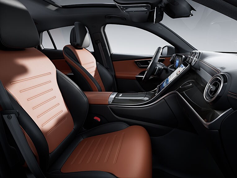GLC Coupé de Mercedes-Benz con la línea de equipamiento AMG Line.
