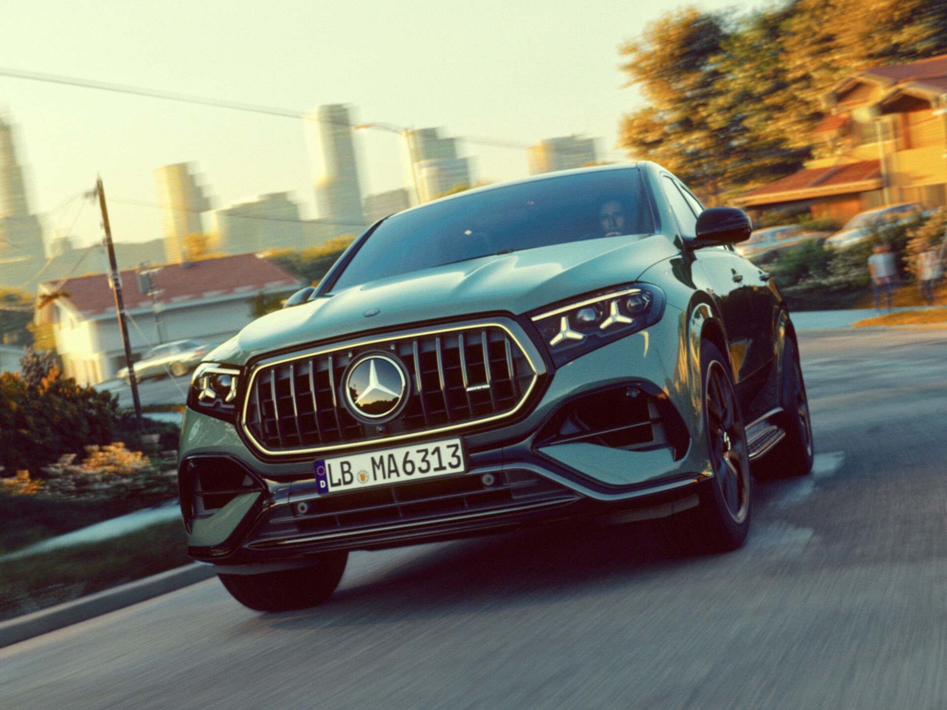 El nuevo diseño frontal del Mercedes-AMG GLE 63 S Coupé.