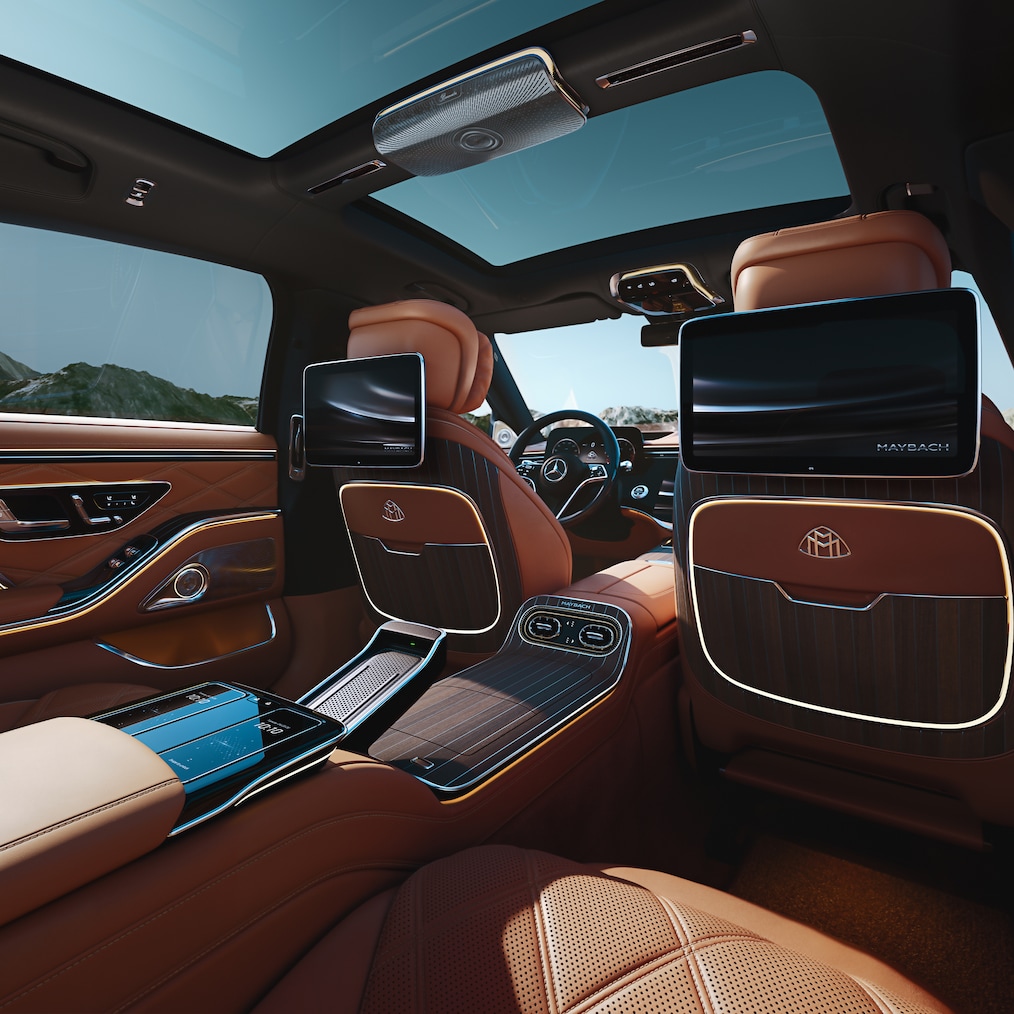 El interior Exclusive del nuevo Mercedes-Maybach Clase S.