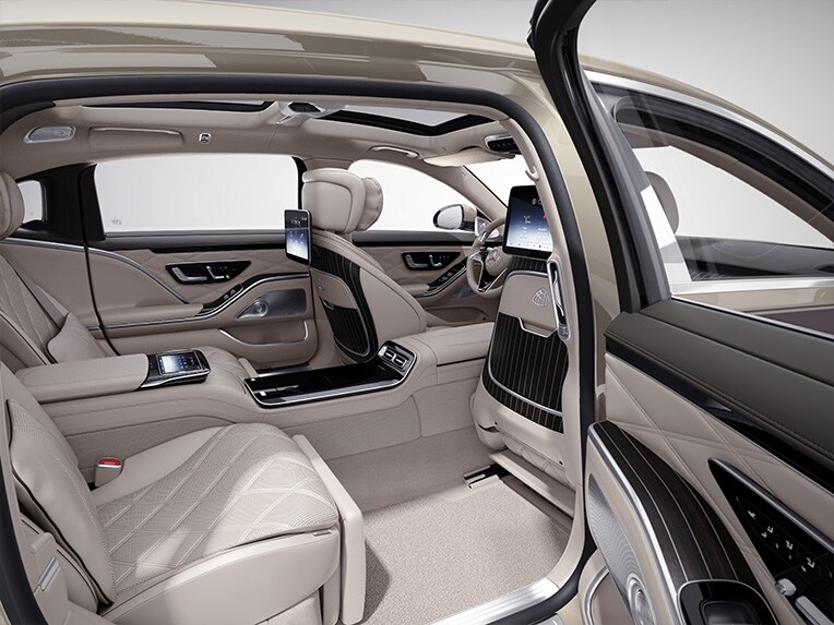 Parte trasera de la Clase S Mercedes-Maybach.