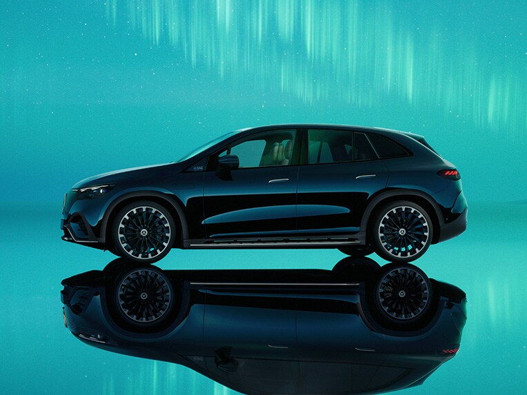 La imagen muestra el nuevo EQE SUV de Mercedes-Benz