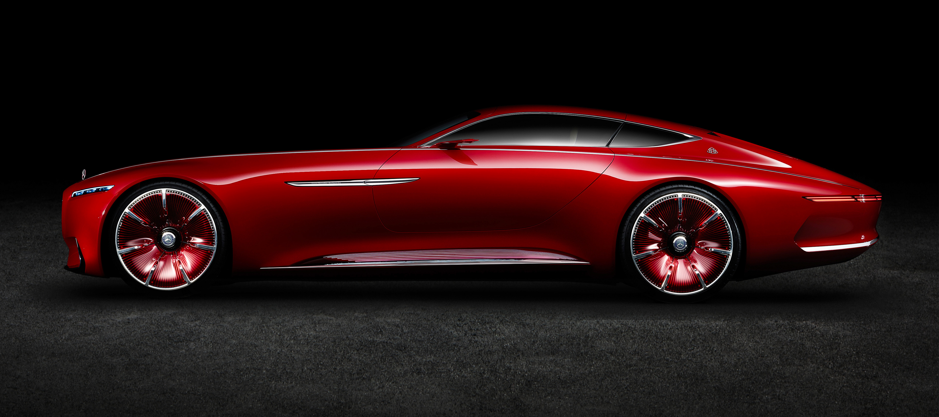 Vision | Mercedes-Maybach 6 | Mercedes-Benz Vista lateral del Vision Mercedes-Maybach 6