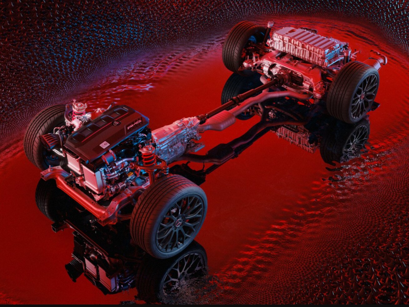 Plataforma para modelos eléctricos de alto rendimiento de Mercedes-AMG