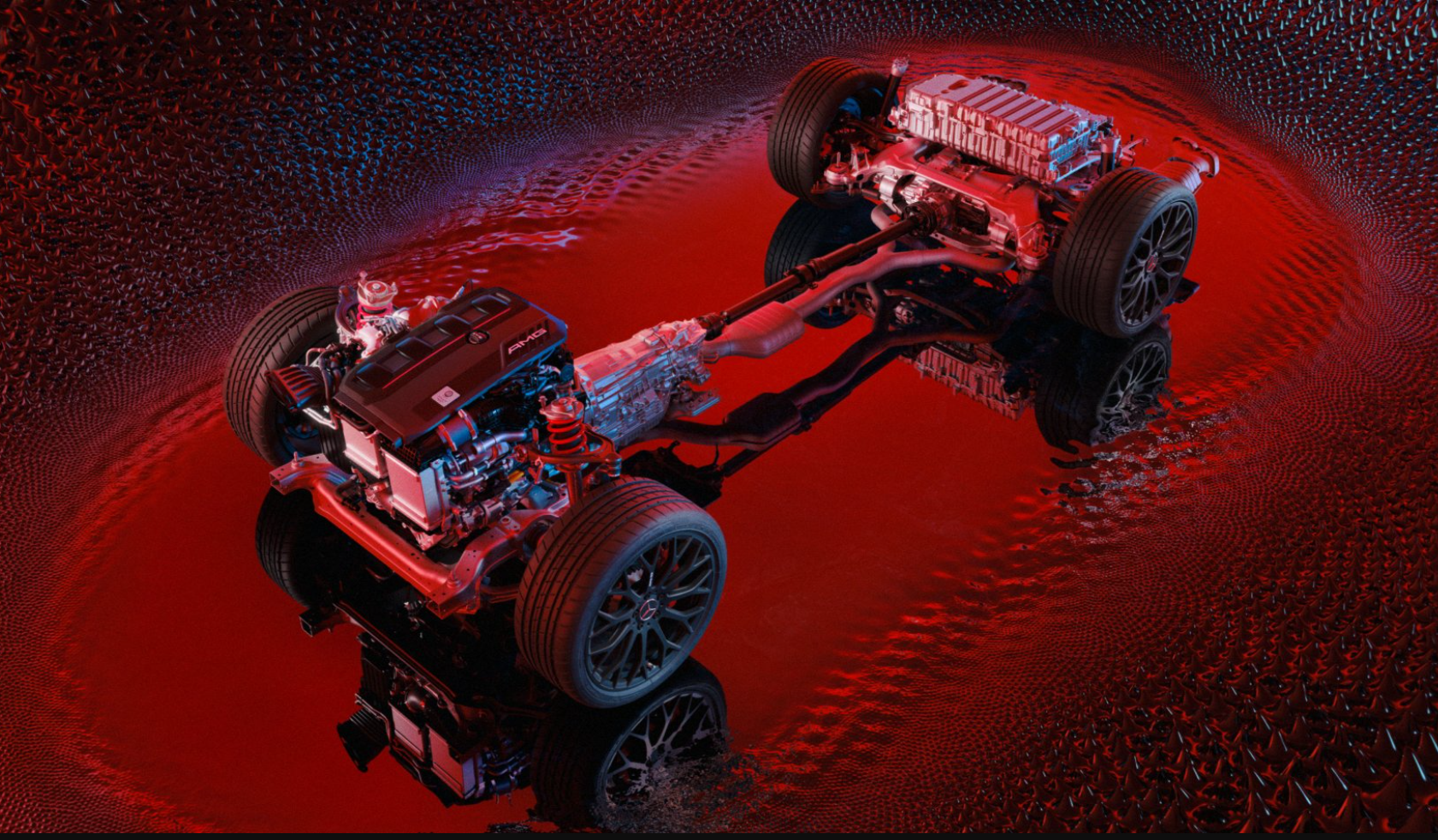 Arquitectura de la plataforma para modelos eléctricos de Mercedes-AMG Plataforma para modelos eléctricos de alto rendimiento de Mercedes-AMG