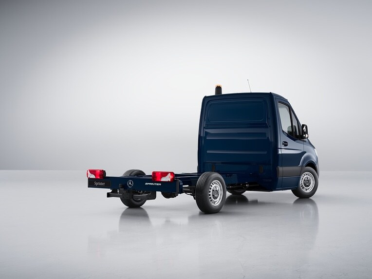 La Mercedes-Benz Sprinter Chasis.
