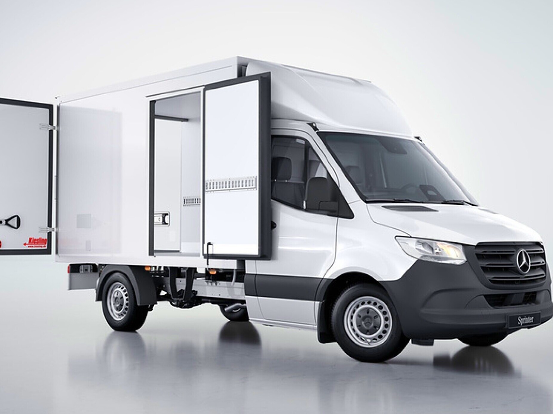 Mercedes-Benz Sprinter Chasis con una solución industrial de VanSolution.