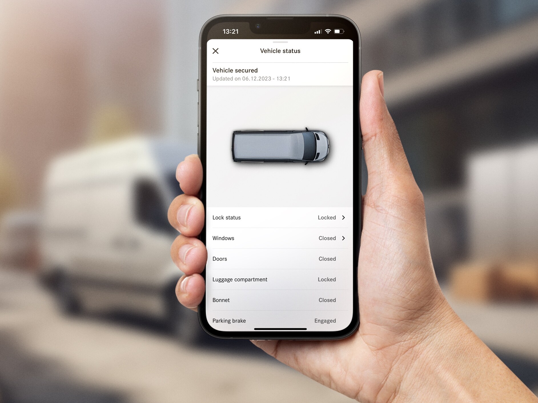 Extras Digitales para un Sprinter Cargo de Mercedes-Benz.