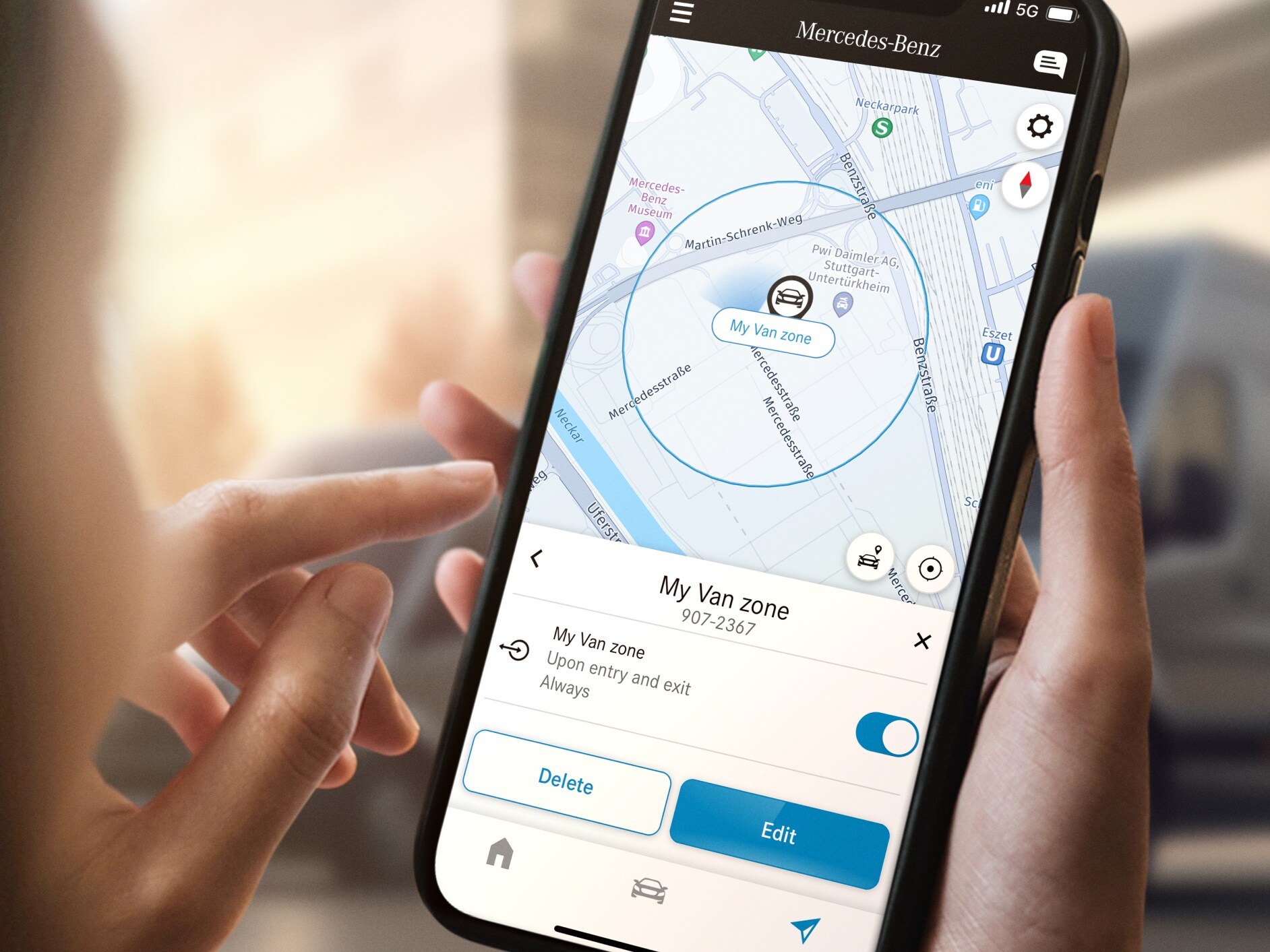 Geolocalizador | Extras digitales | Mercedes-Benz