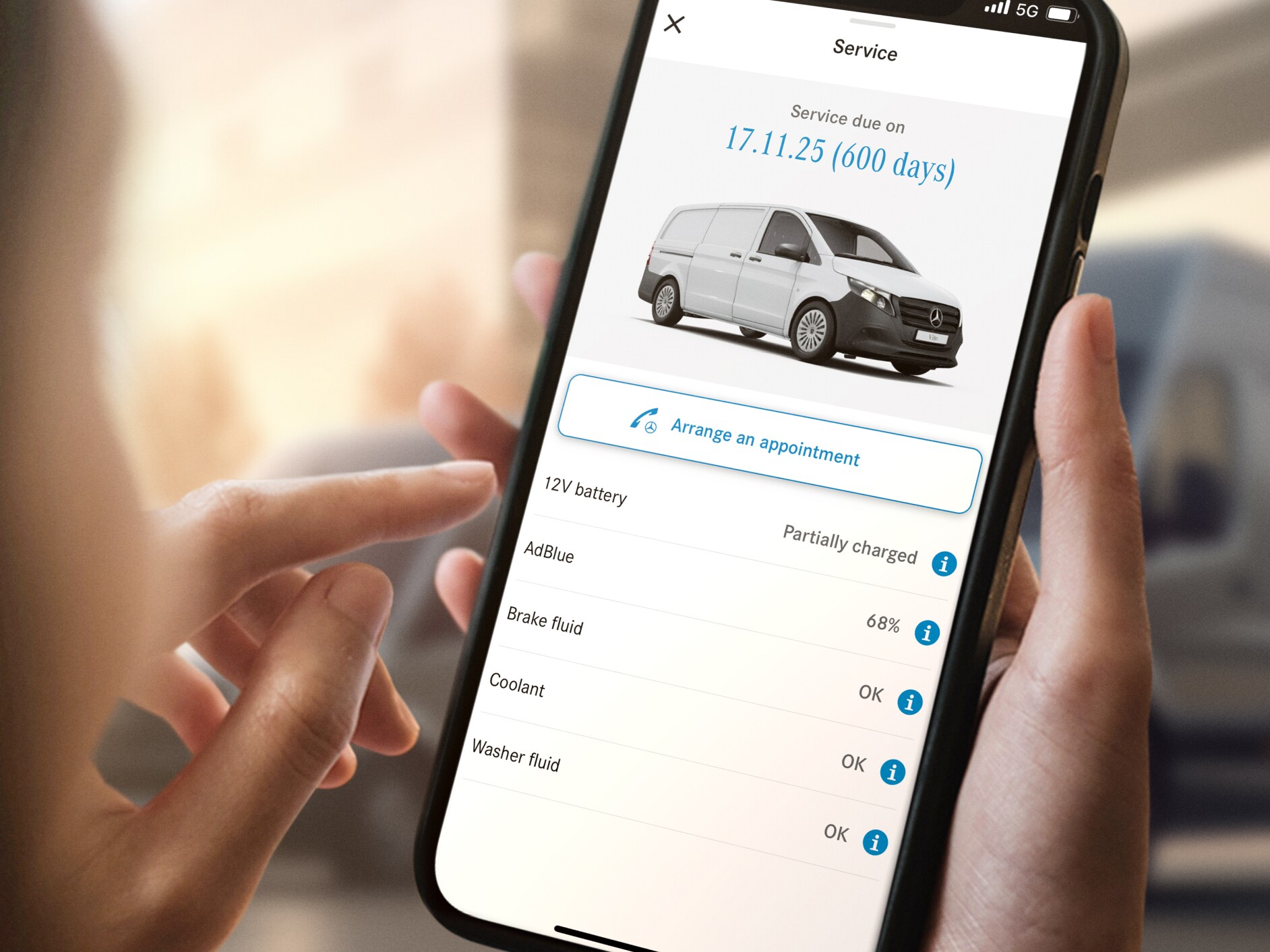 Tele-diagnóstico | Extras digitales | Mercedes-Benz