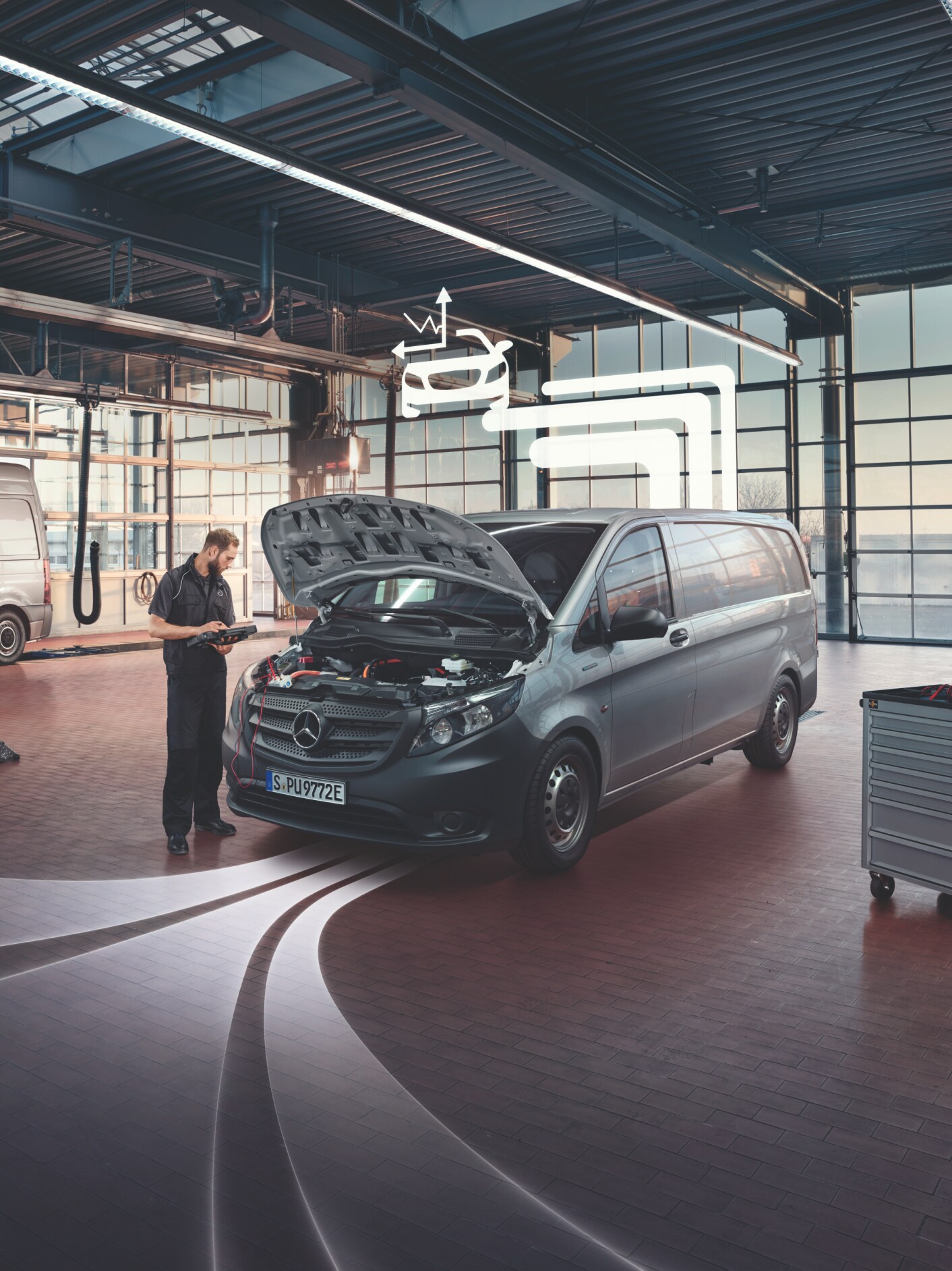 El extra digital Tele-diagnóstico de Mercedes-Benz.