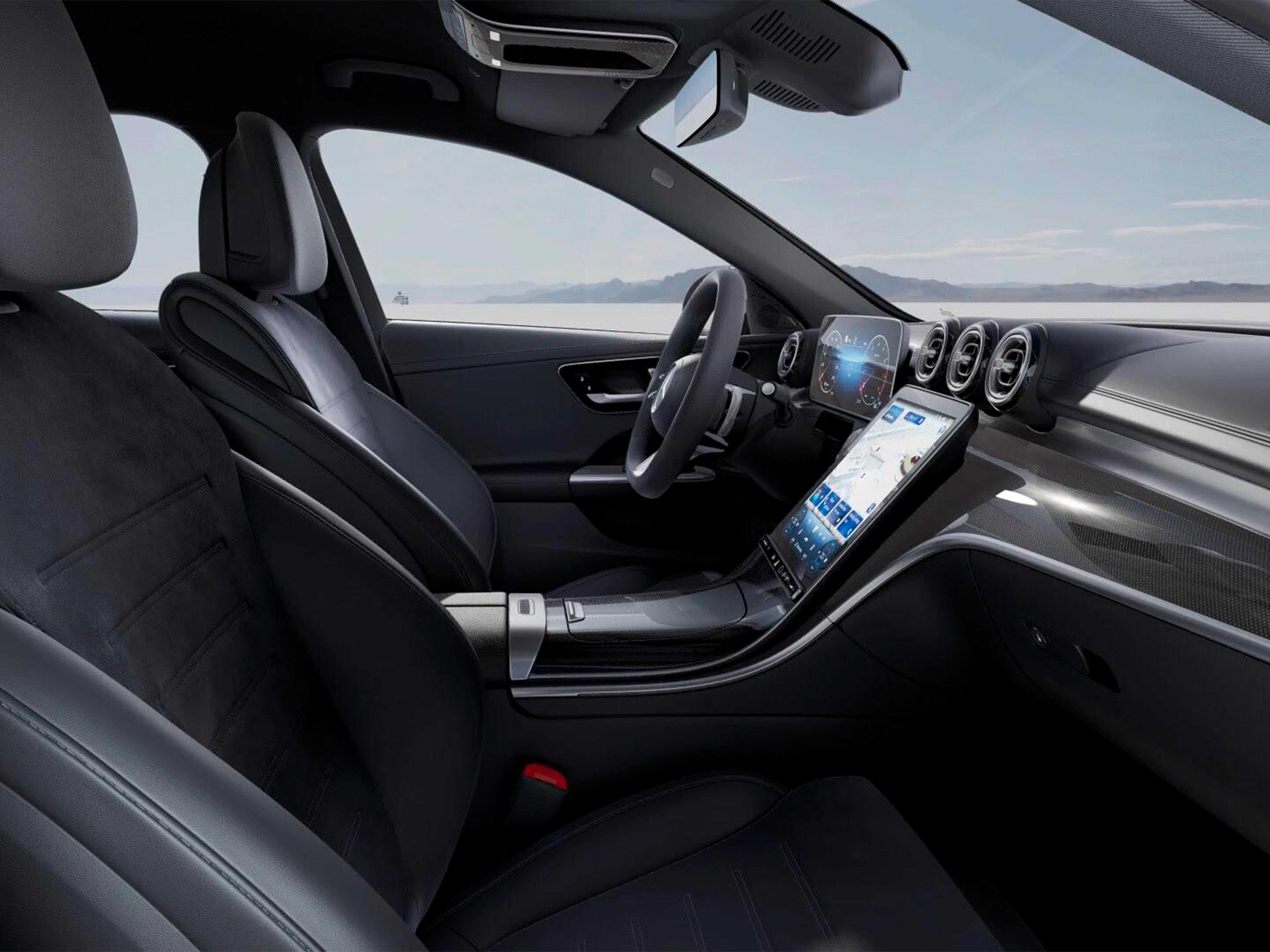 Interior del CLA 200 MH en Mercedes-Benz México