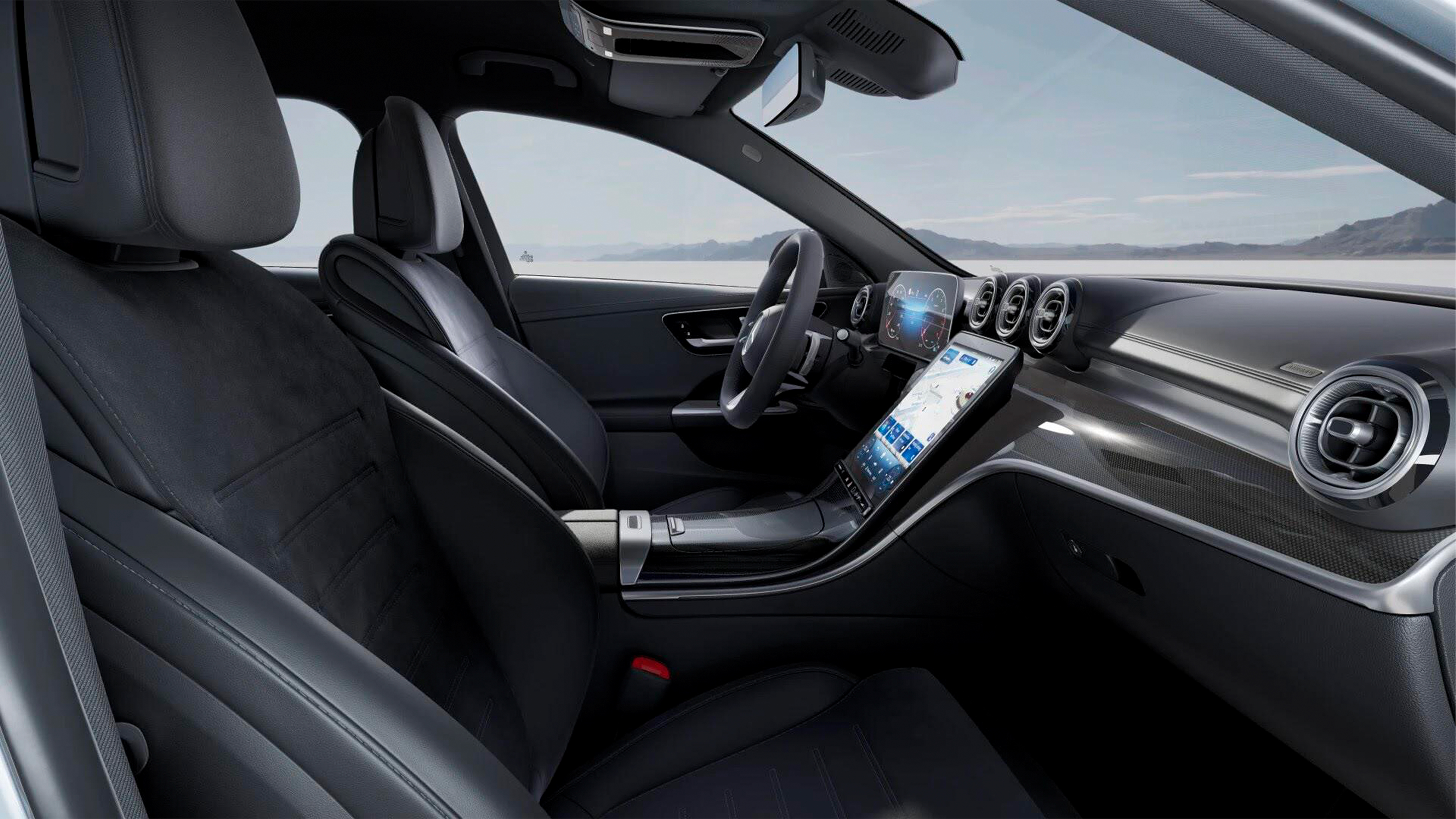 Interior del CLA 200 MH en Mercedes-Benz México Interior del CLA 200 MH en Mercedes-Benz México