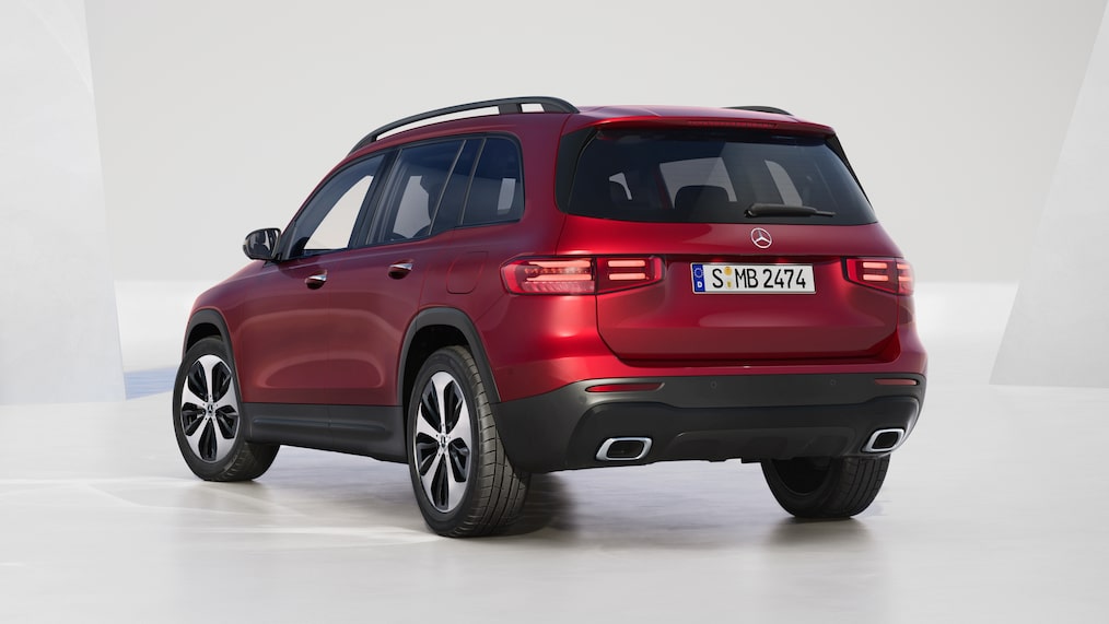 Mercedes-Benz GLB SUV.