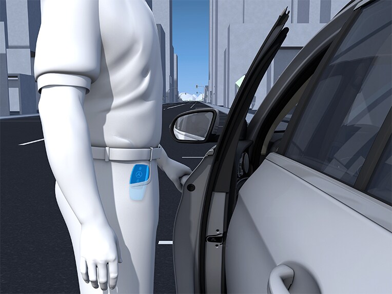 Clase C Sedán de Mercedes-Benz con KEYLESS-GO.