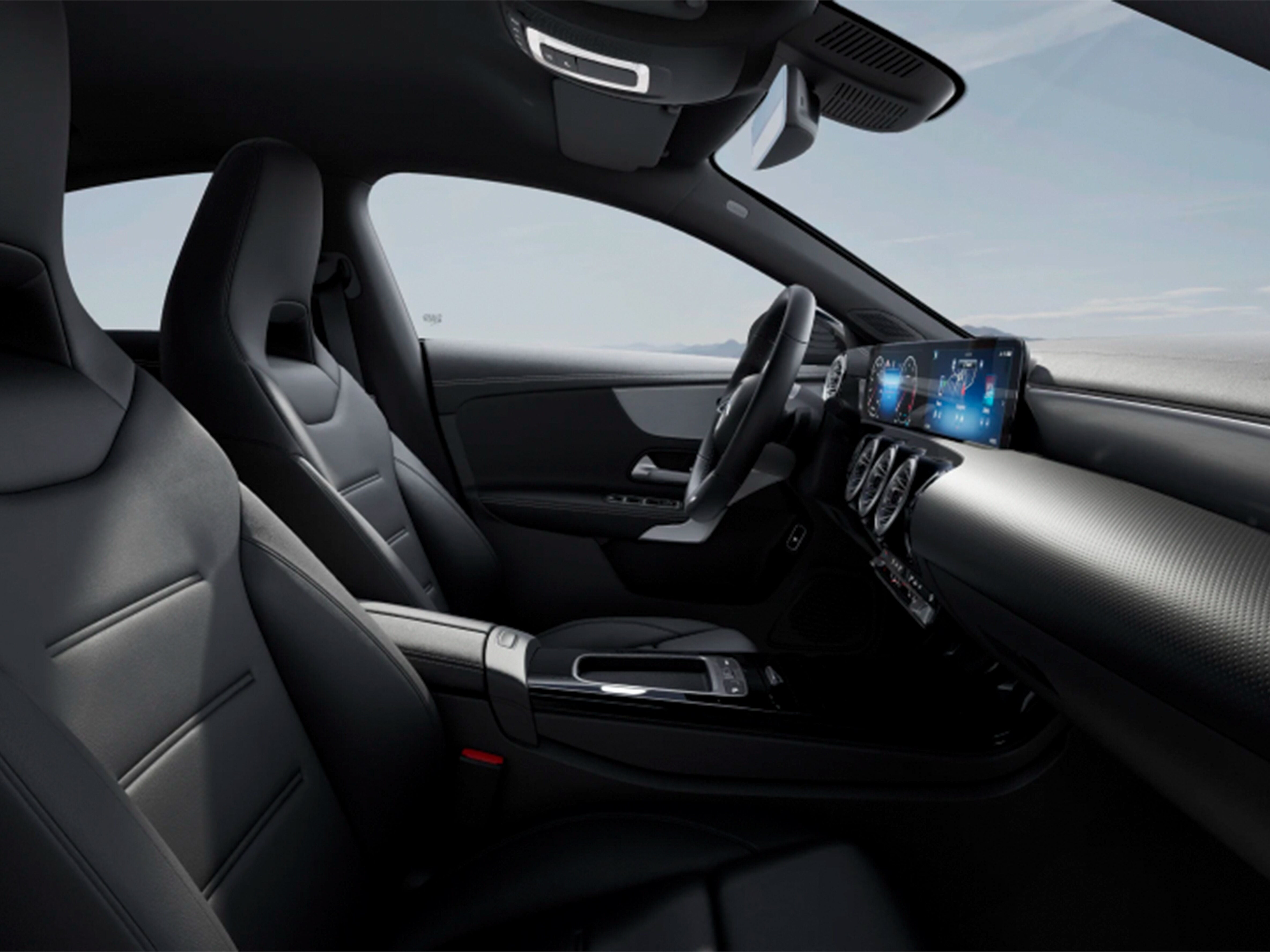 Interior del CLA 200 MH en Mercedes-Benz México