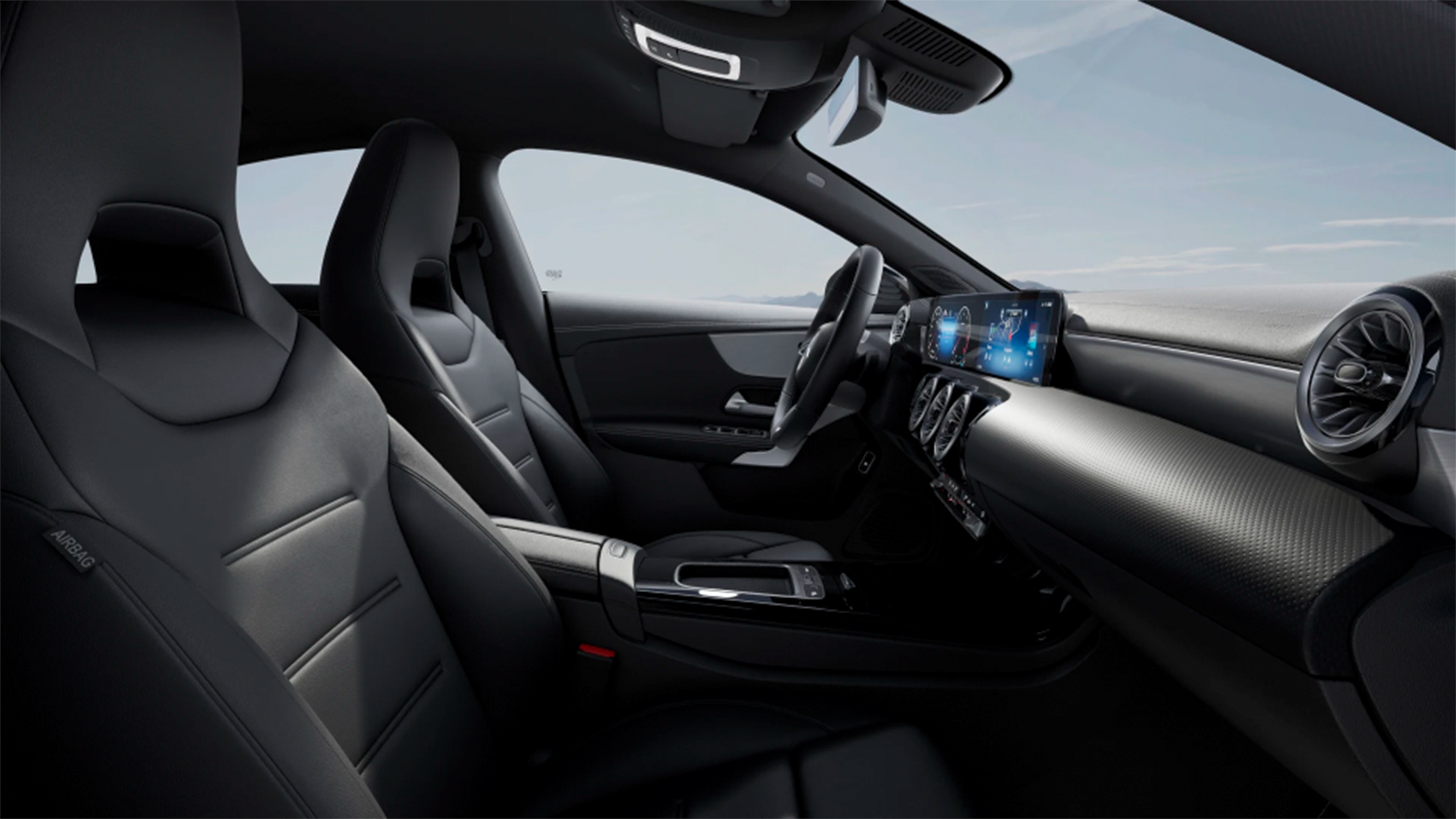 Interior del CLA 200 MH en Mercedes-Benz México Interior del CLA 200 MH en Mercedes-Benz México