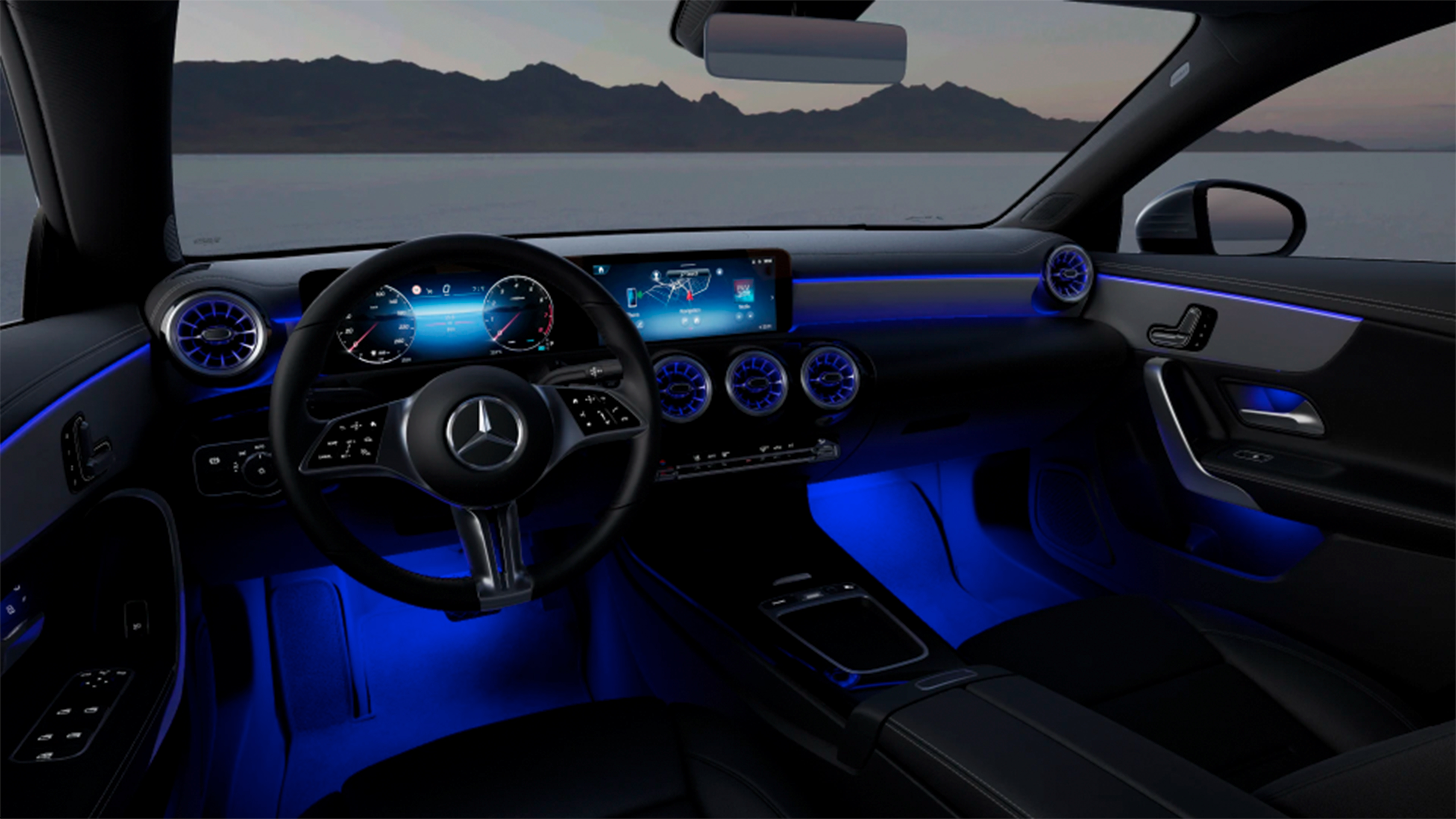 Interior del CLA 200 MH en Mercedes-Benz México Interior del CLA 200 MH en Mercedes-Benz México
