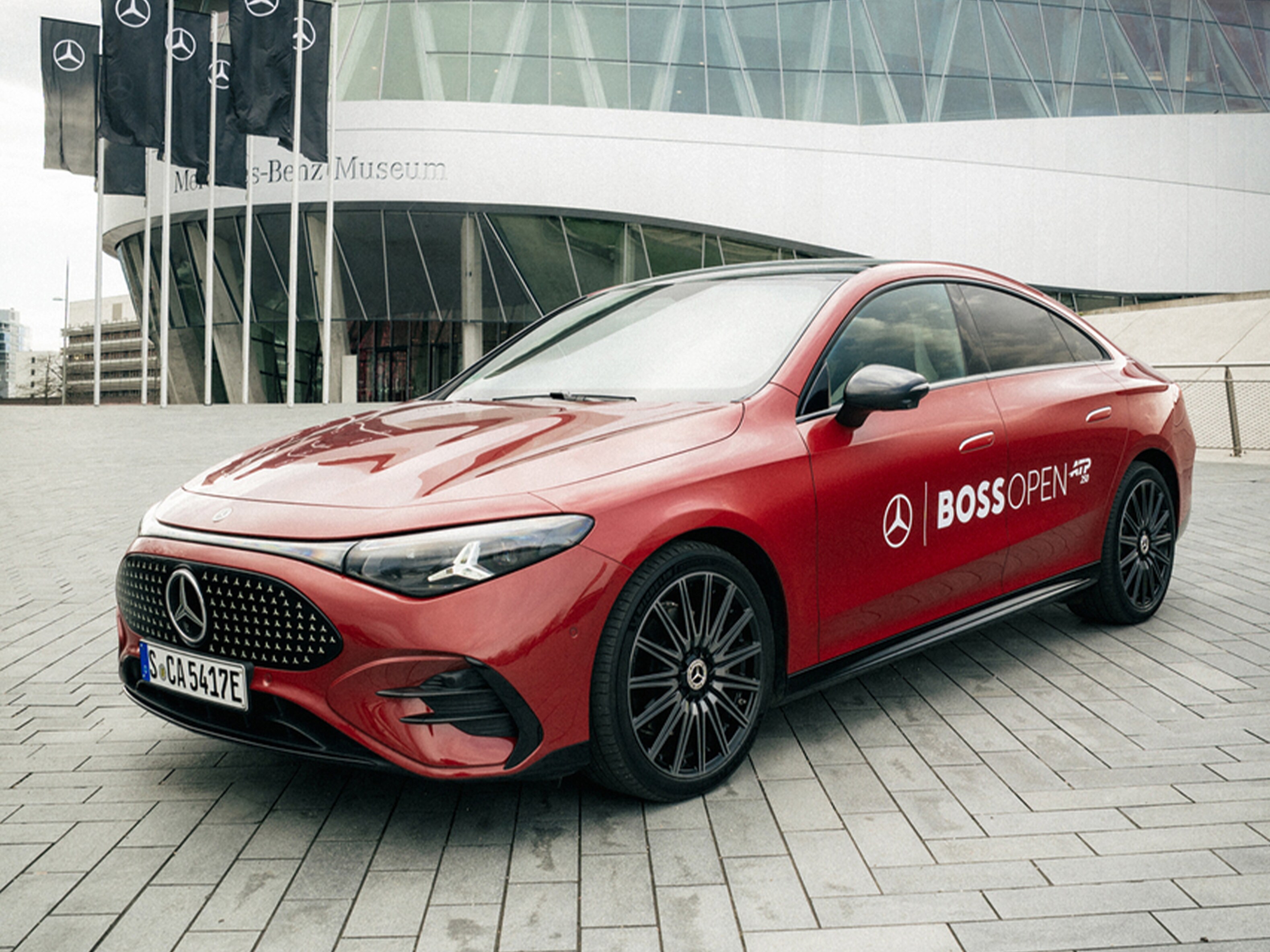 Para Mercedes-Benz, BOSS OPEN representa una oportunidad para subrayar su estrecha vinculación con la región de Stuttgart