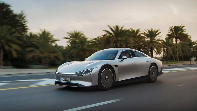 Autonomía eléctrica de más de 1,200 kilómetros | Mercedes-Benz VISION EQXX, 2022 Autonomía eléctrica de más de 1,200 kilómetros | Mercedes-Benz VISION EQXX, 2022