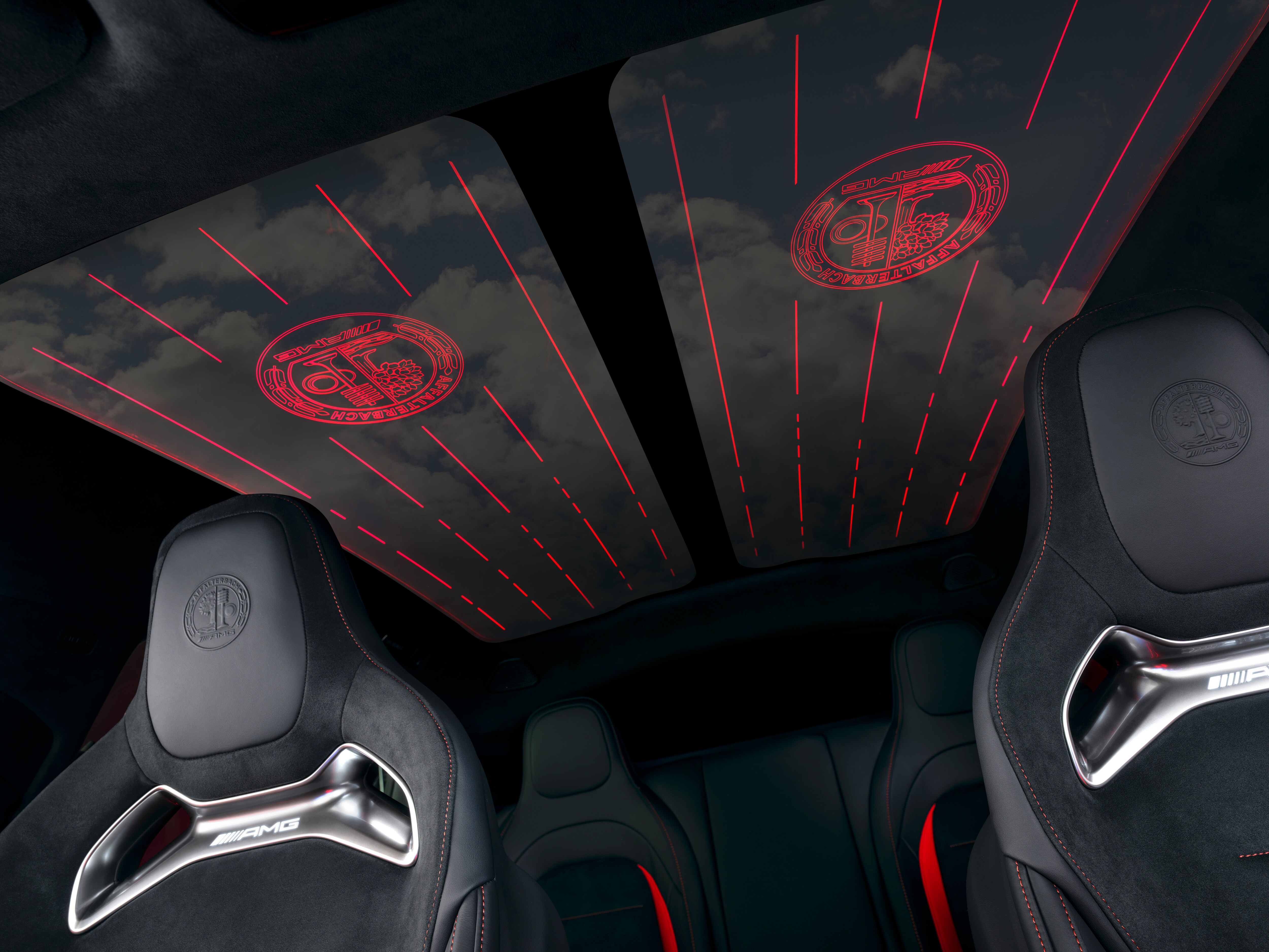 Techo panorámico del nuevo AMG GT Coupé 4 Door