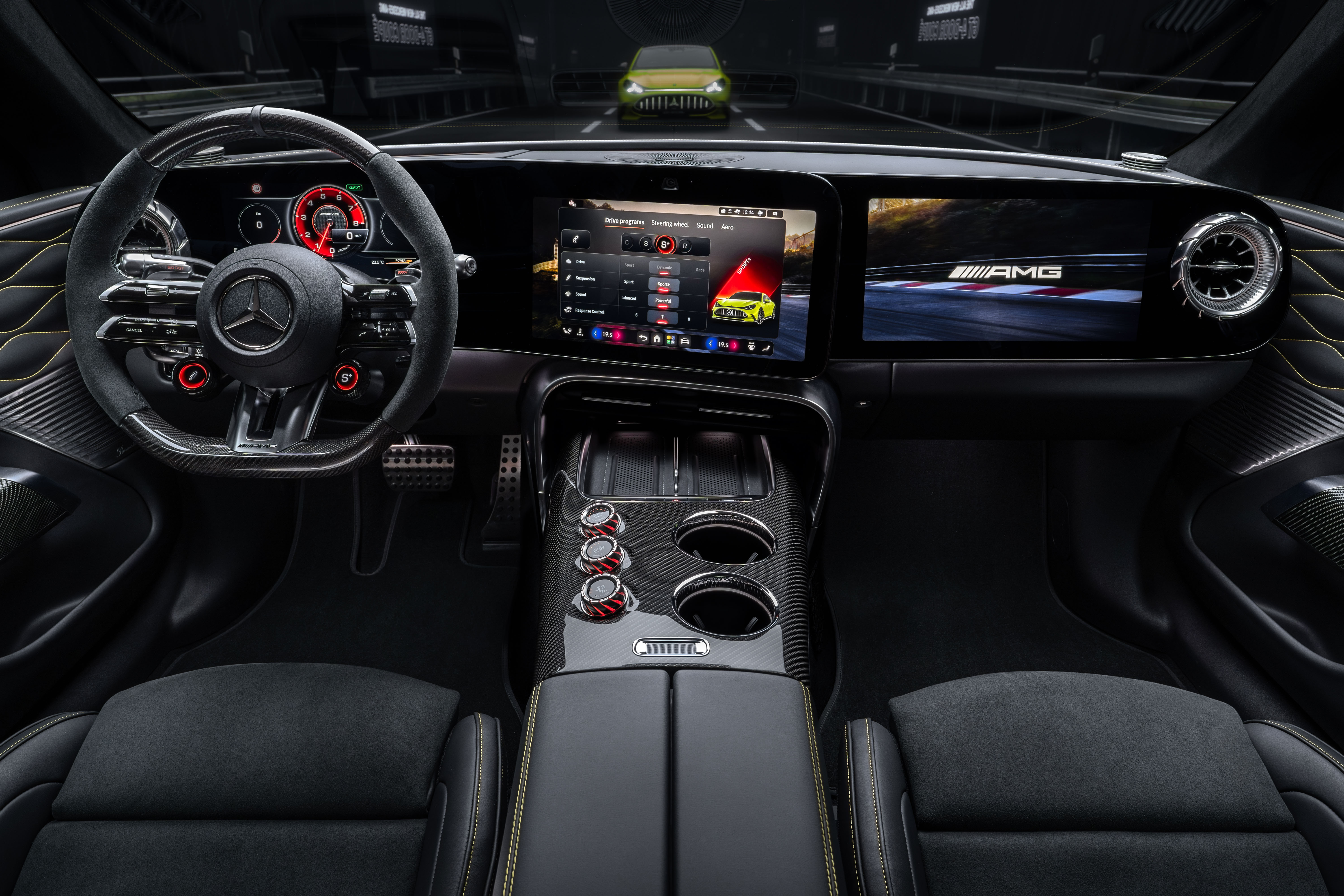 Interior del nuevo Mercedes-AMG GT 4-Door Coupé en Mercedes-Benz México