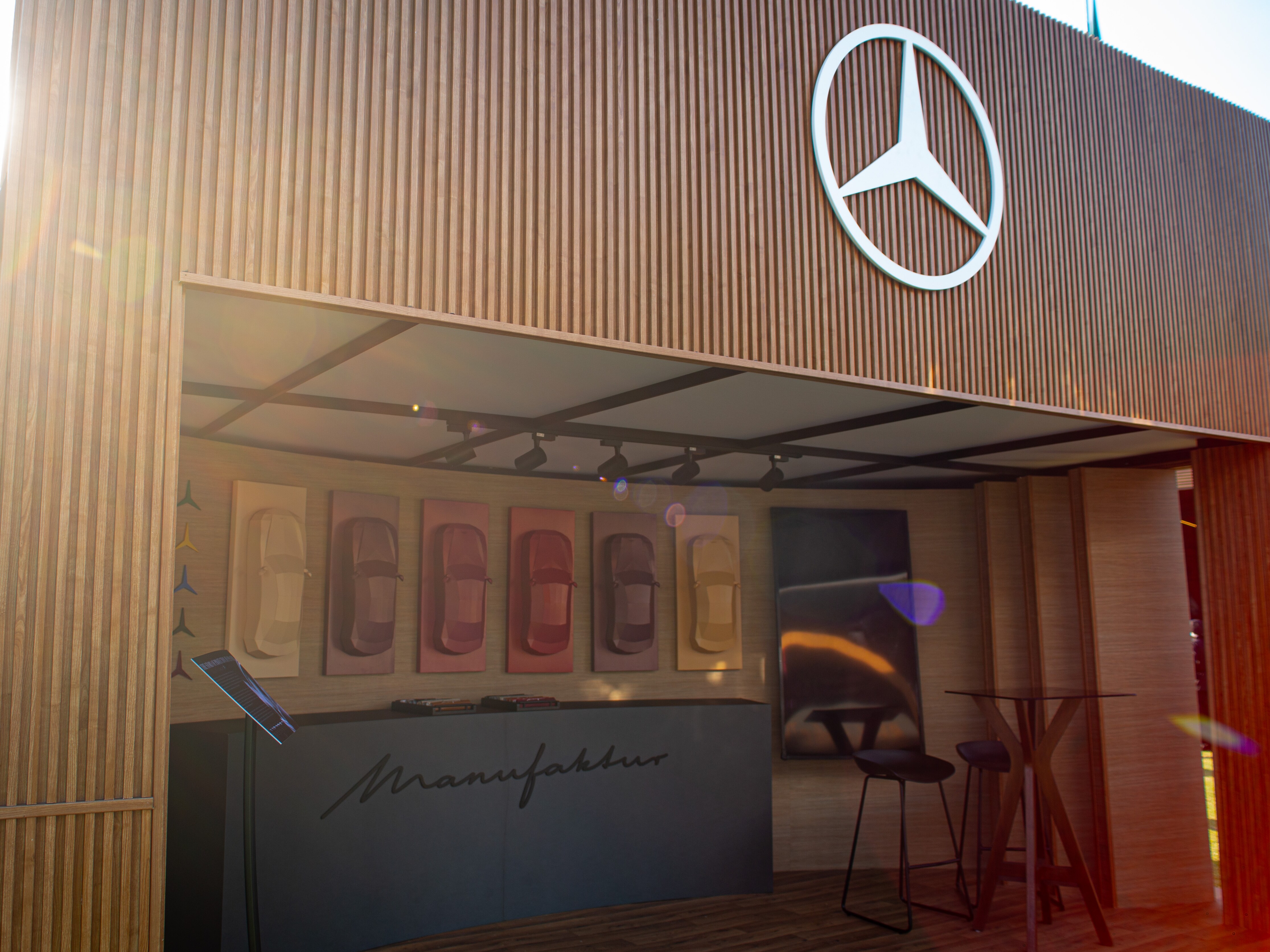 Mercedes-Benz contó con un espacio dedicado a MANUFAKTUR