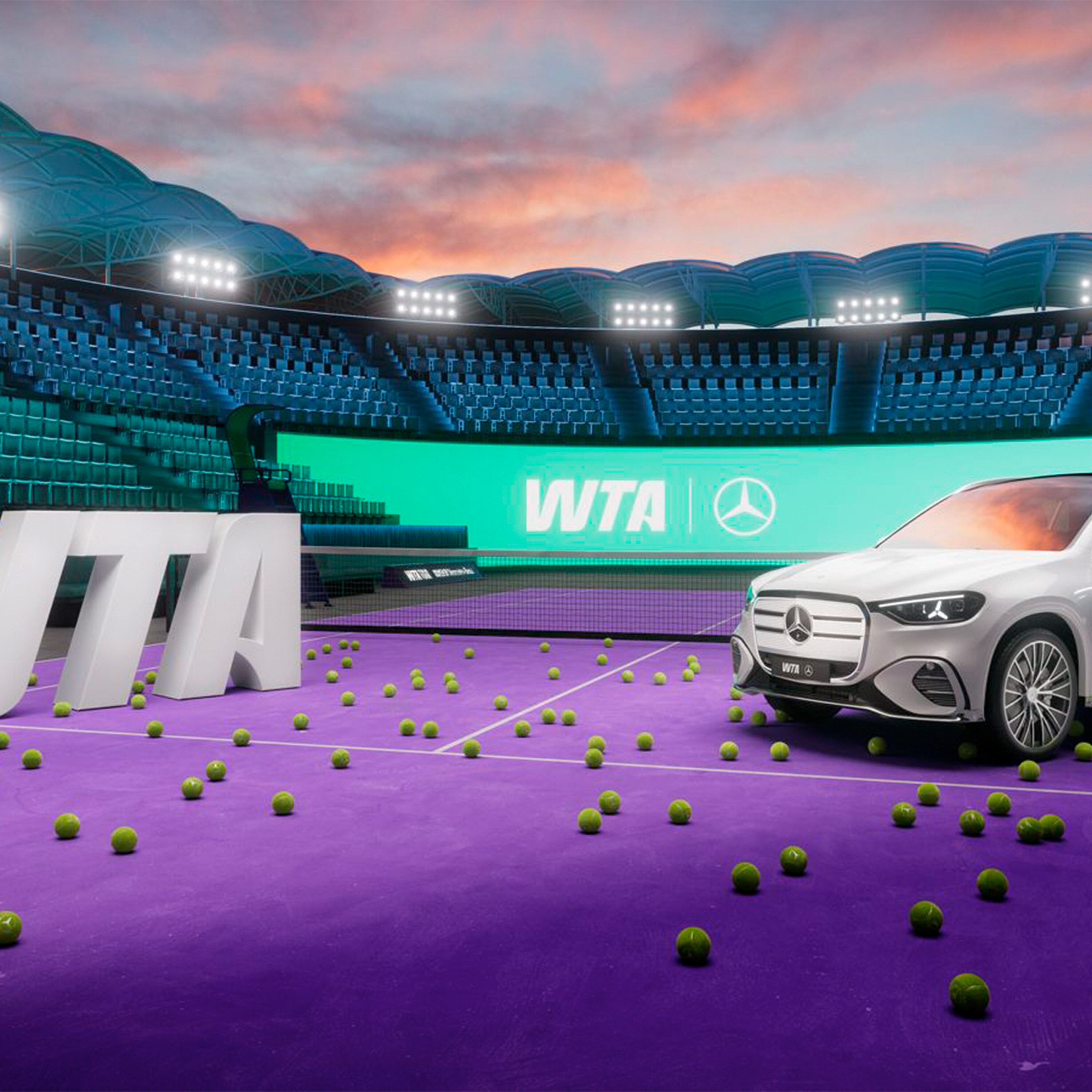 Fortaleciendo el escenario global del tenis: Mercedes-Benz y WTA anuncian una asociación a largo plazo