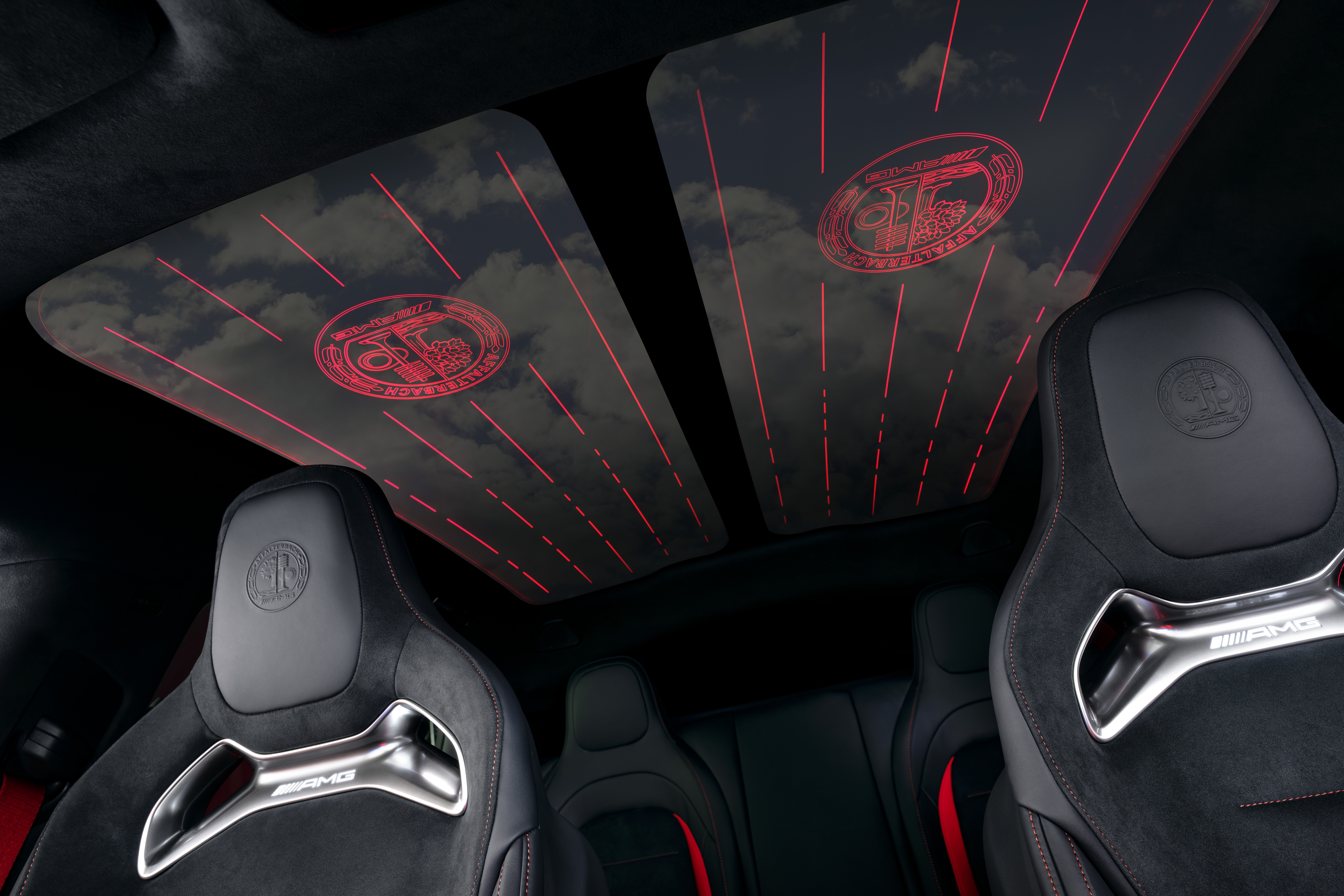 Techo panorámico del nuevo AMG GT Coupé 4 Door Techo panorámico del nuevo AMG GT Coupé 4 Door