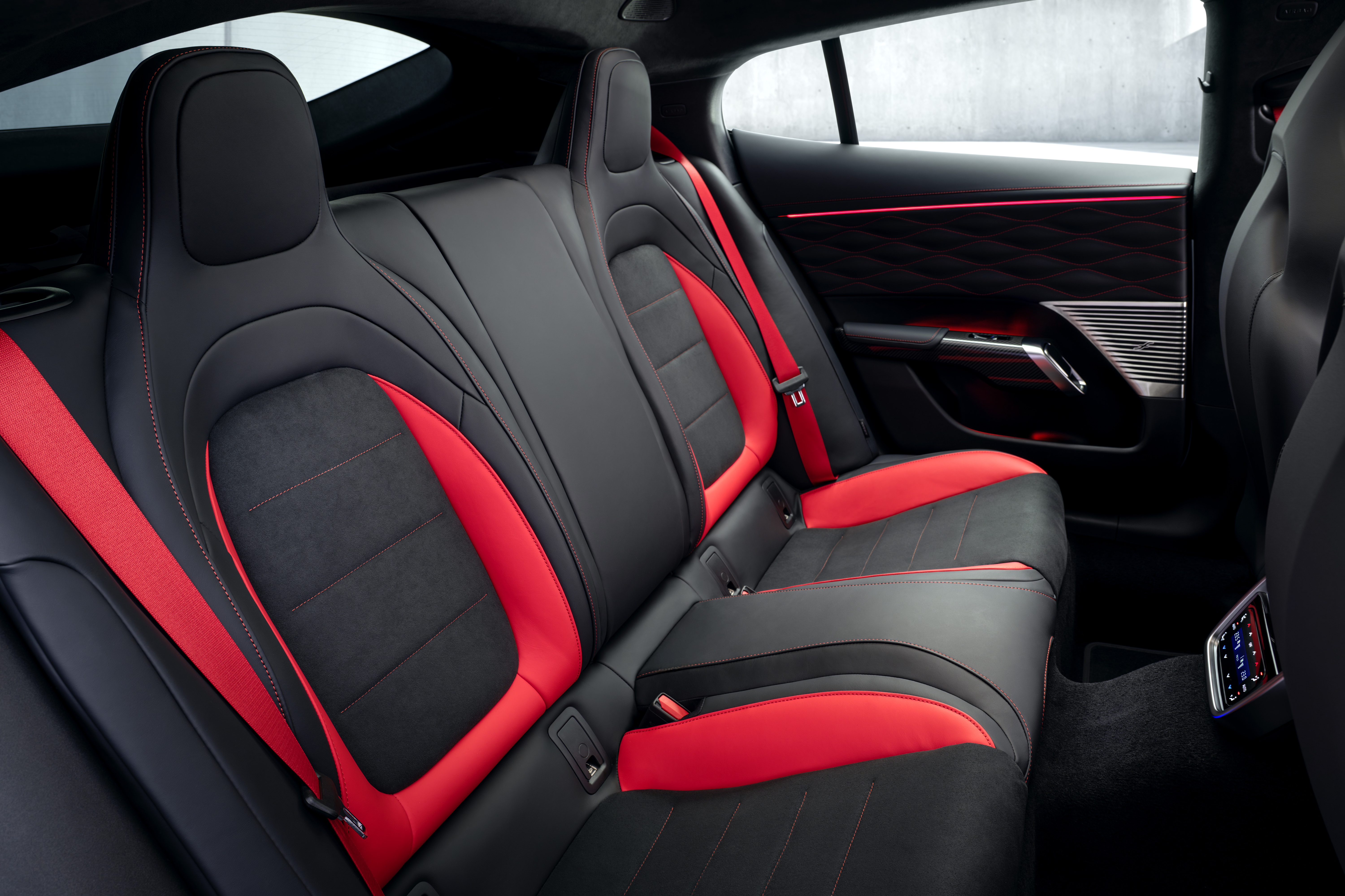 Asientos traseros del nuevo AMG GT Coupé 4 Door Asientos traseros del nuevo AMG GT Coupé 4 Door
