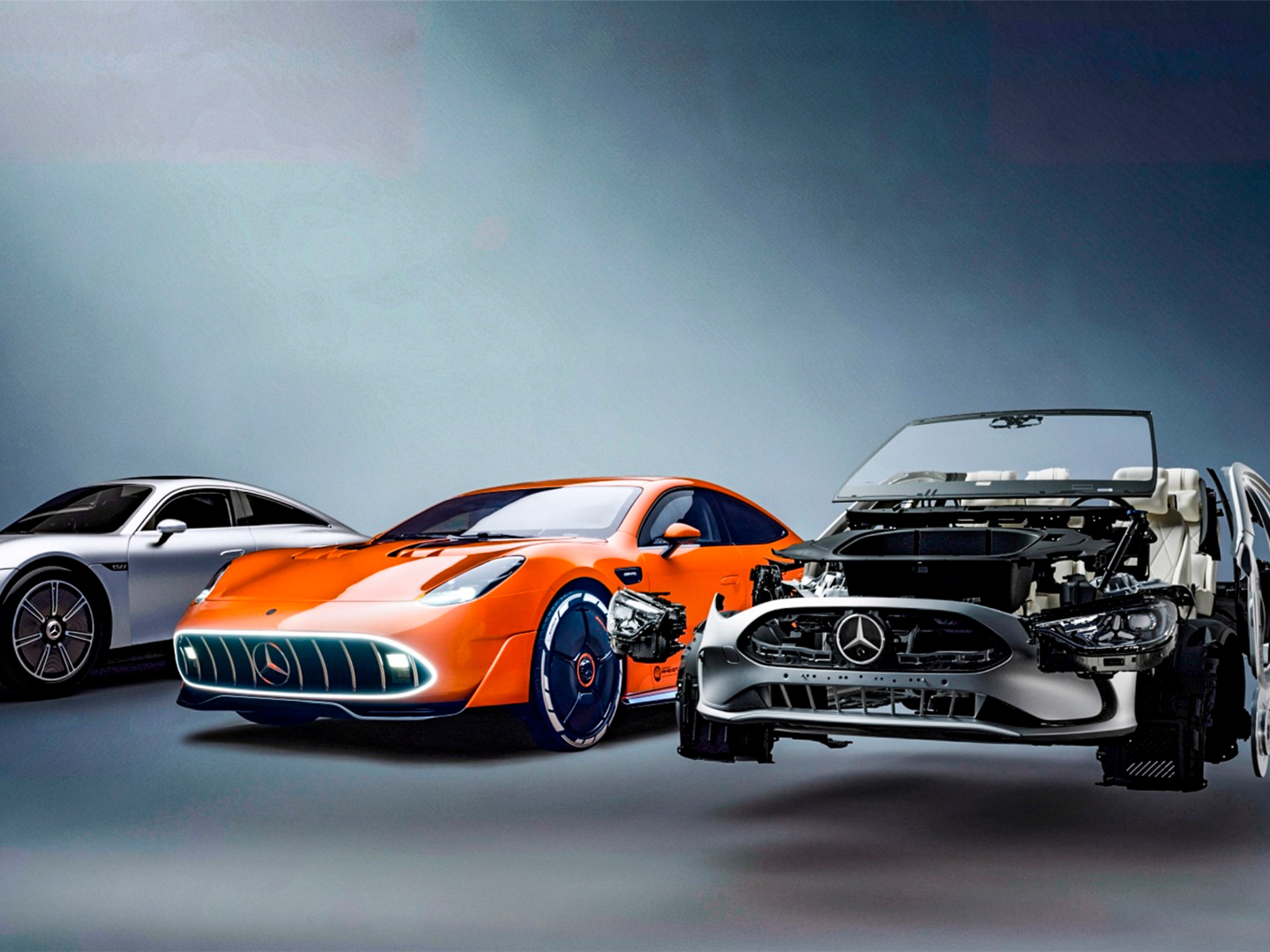 Silver Arrows al frente