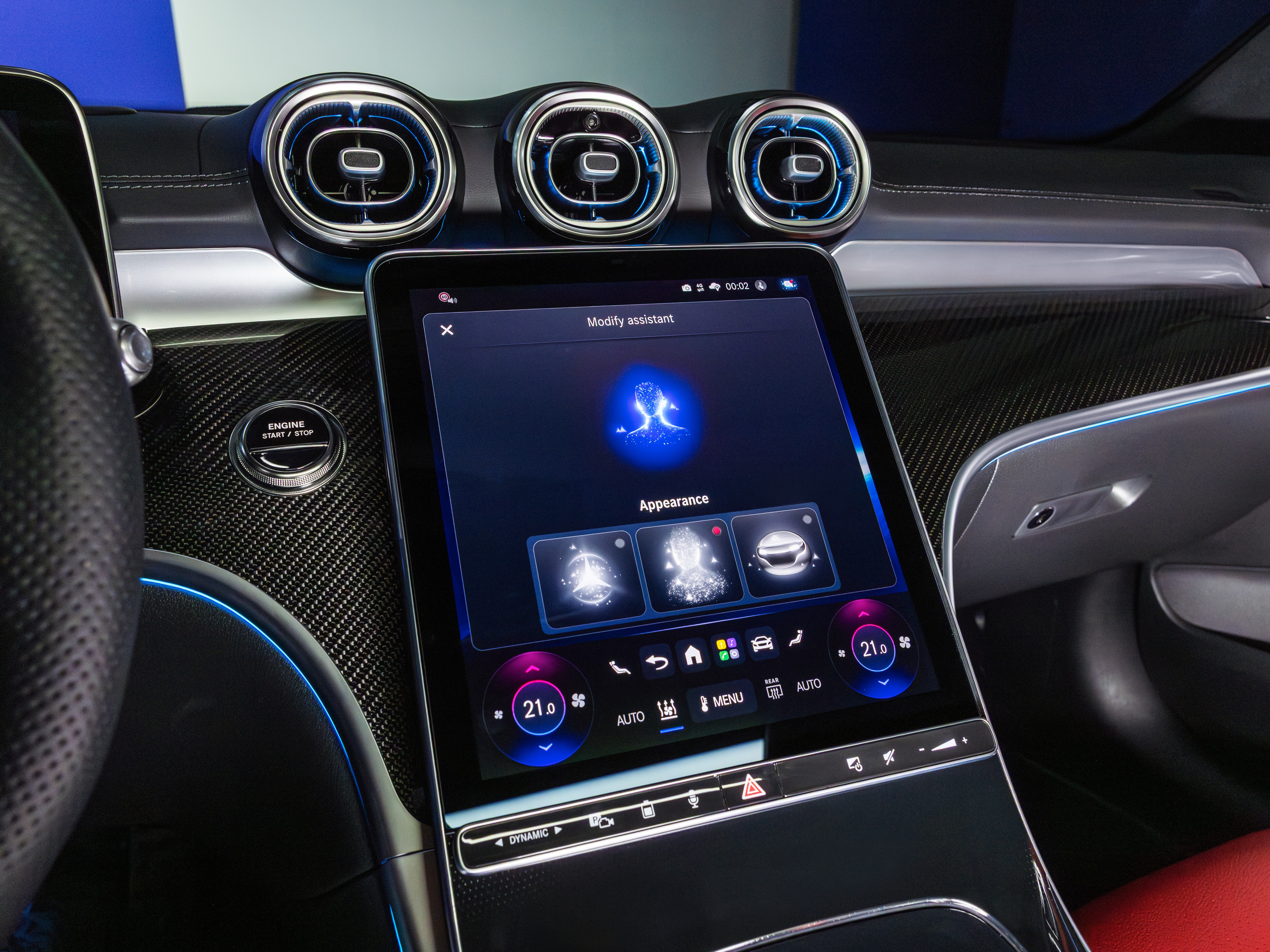 El asistente virtual MBUX del Clase C en Mercedes-Benz México