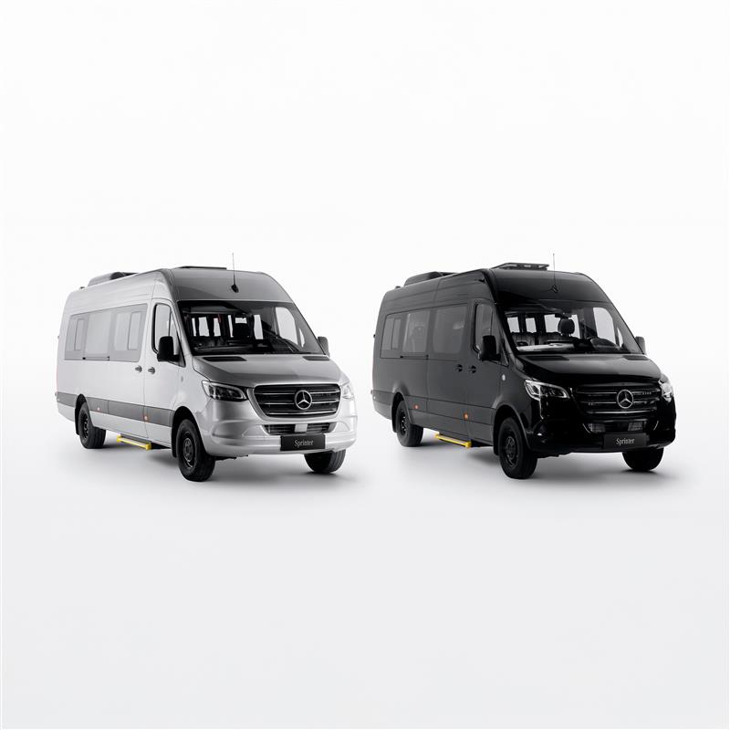 Sprinter Pasaje Silver & Black