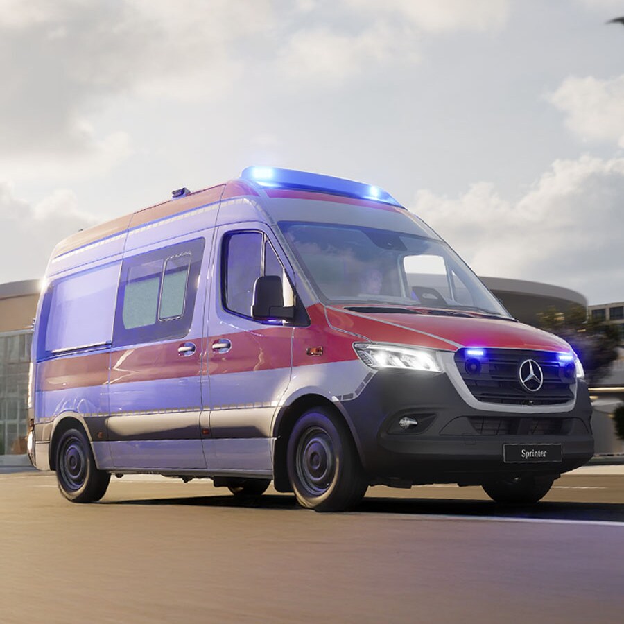 Compra, financia o alquila una Ambulancia: nuestras mejores ofertas para la Sprinter Ambulancia.